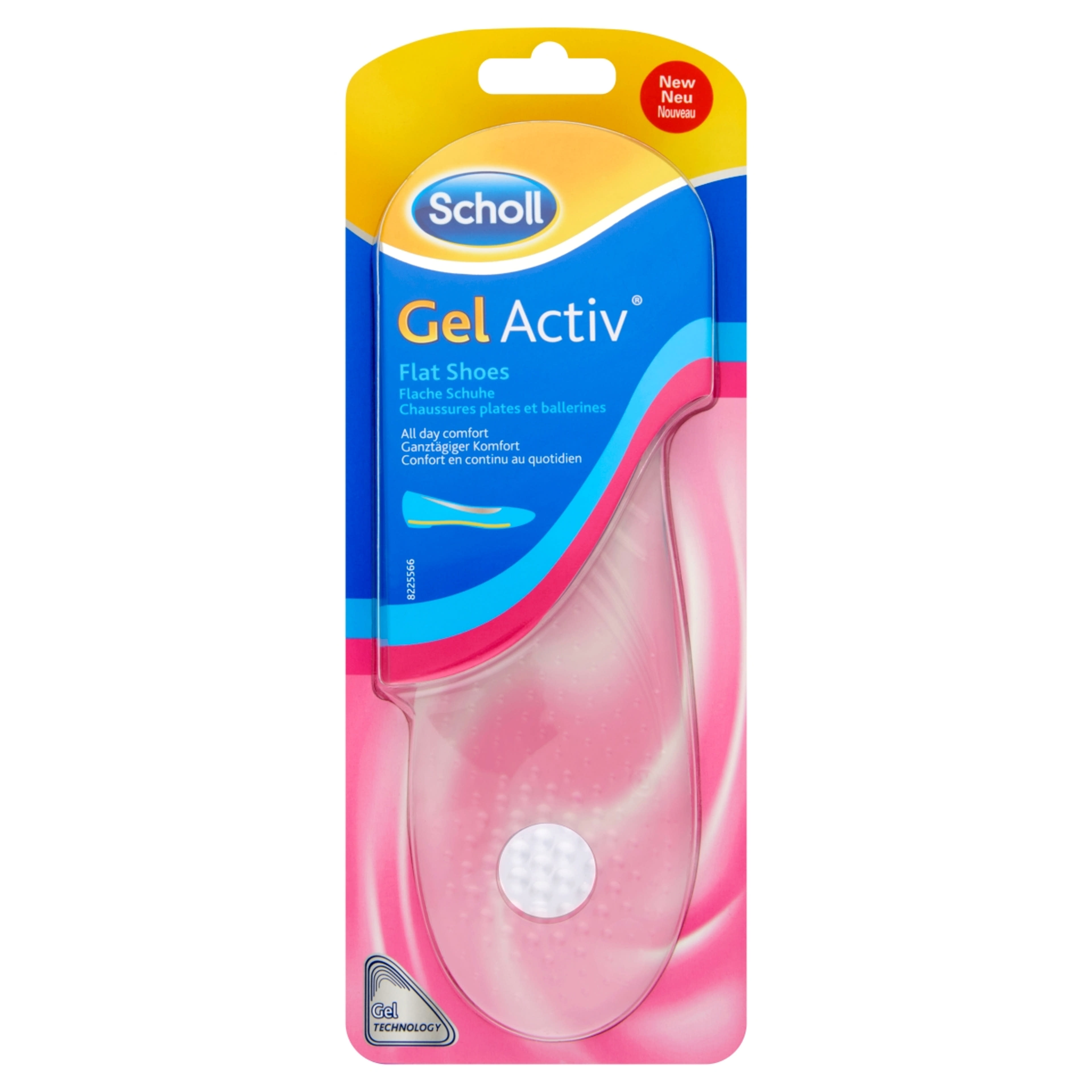 Scholl Gel Aktív talpbetét női lapos - 1 pár-1