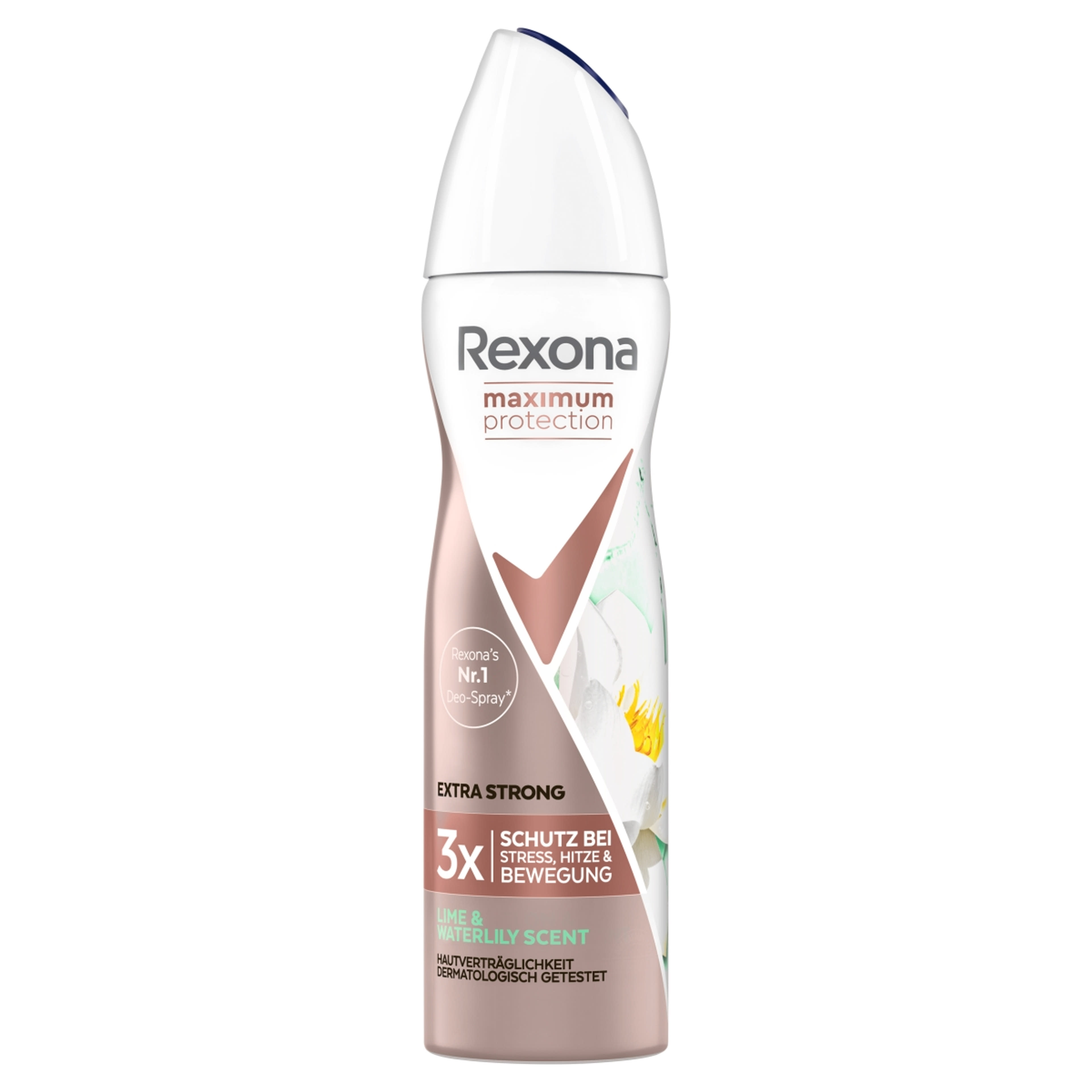 Rexona Maximum Protection Lime & Waterlily Scent dezodor - 150 ml-1