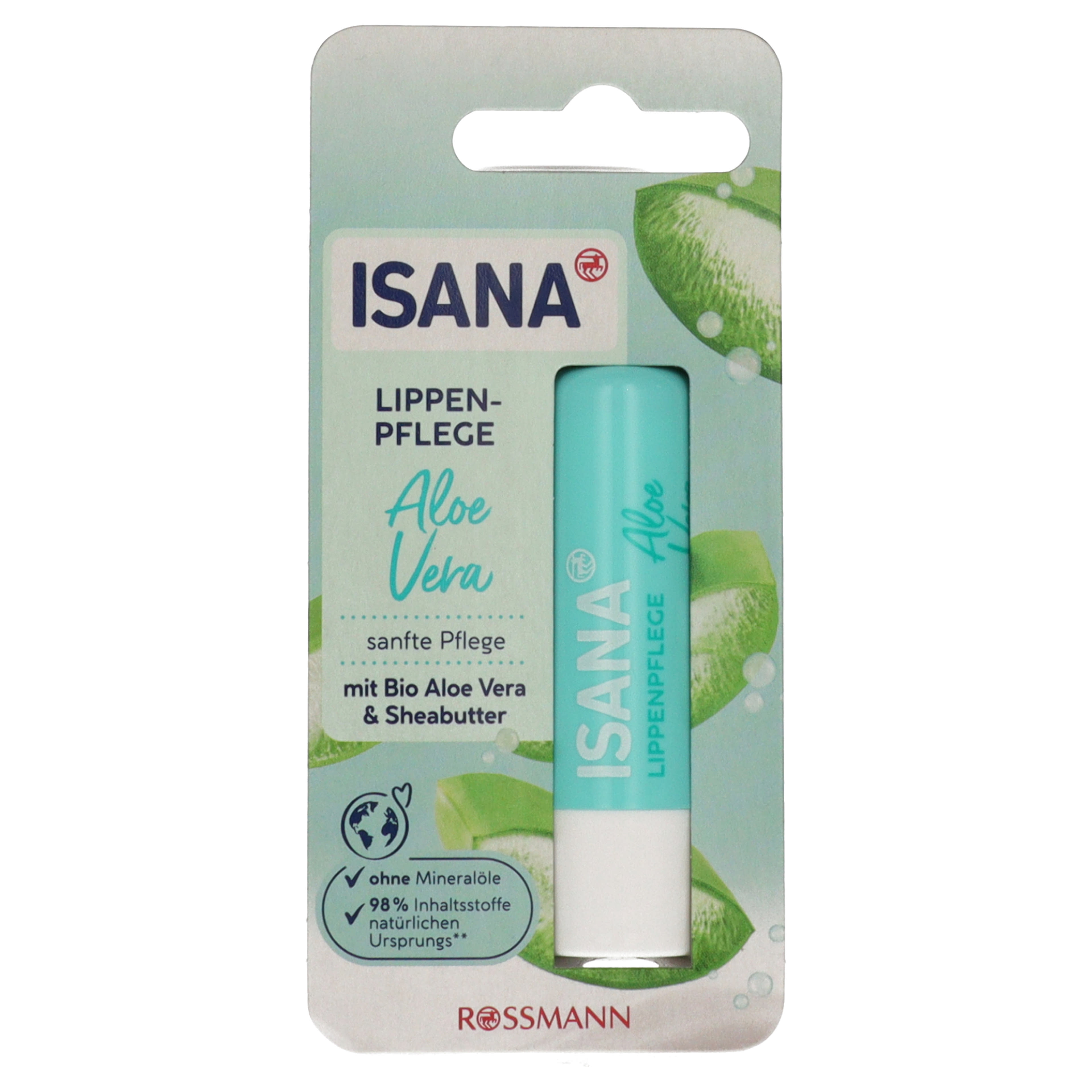 Isana Aloe Vera ajakápoló - 4,8 g-2