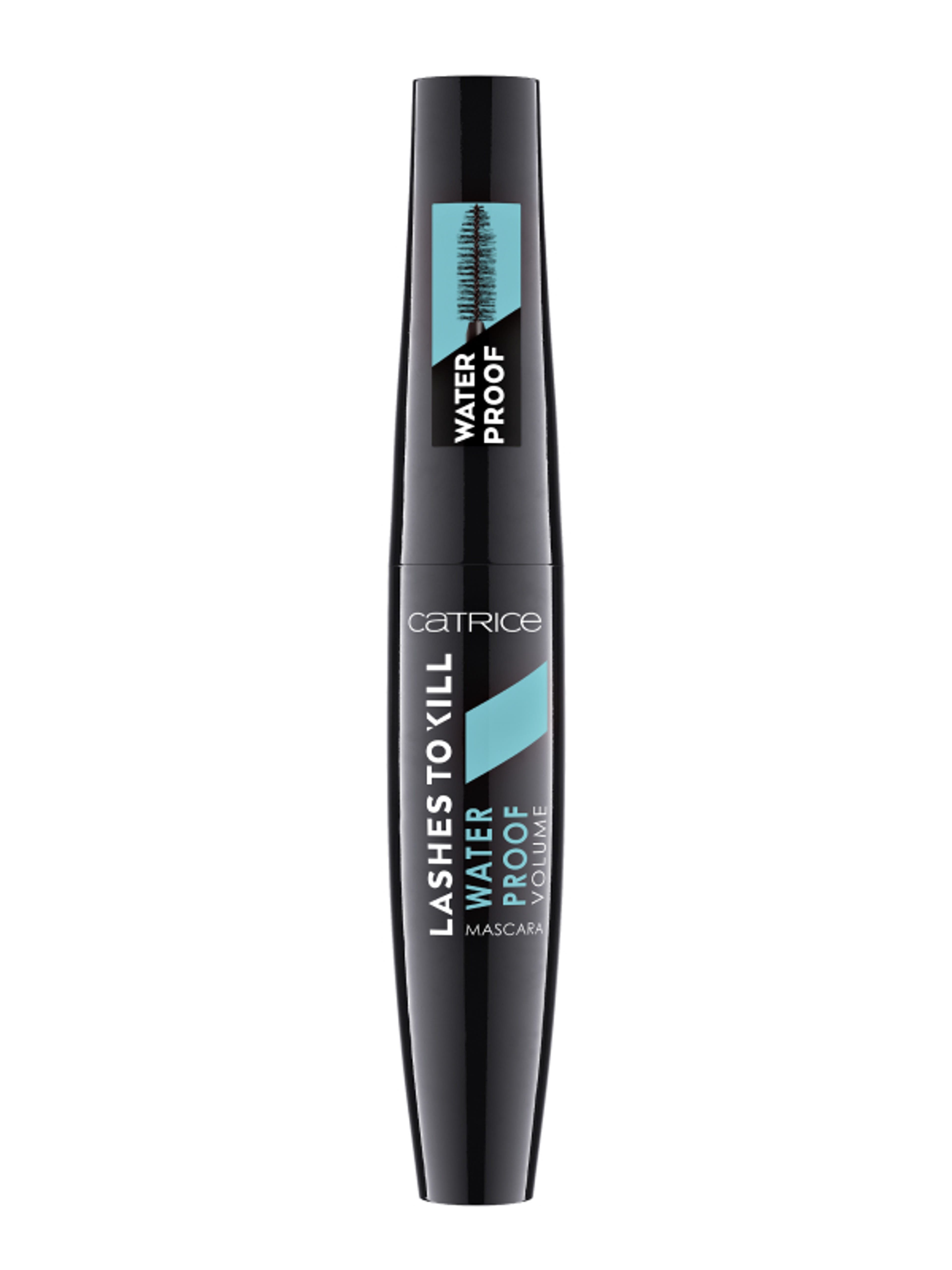 Catrice Lashes To Kill dúsító, vízálló szempillaspirál, fekete  - 10 ml-2