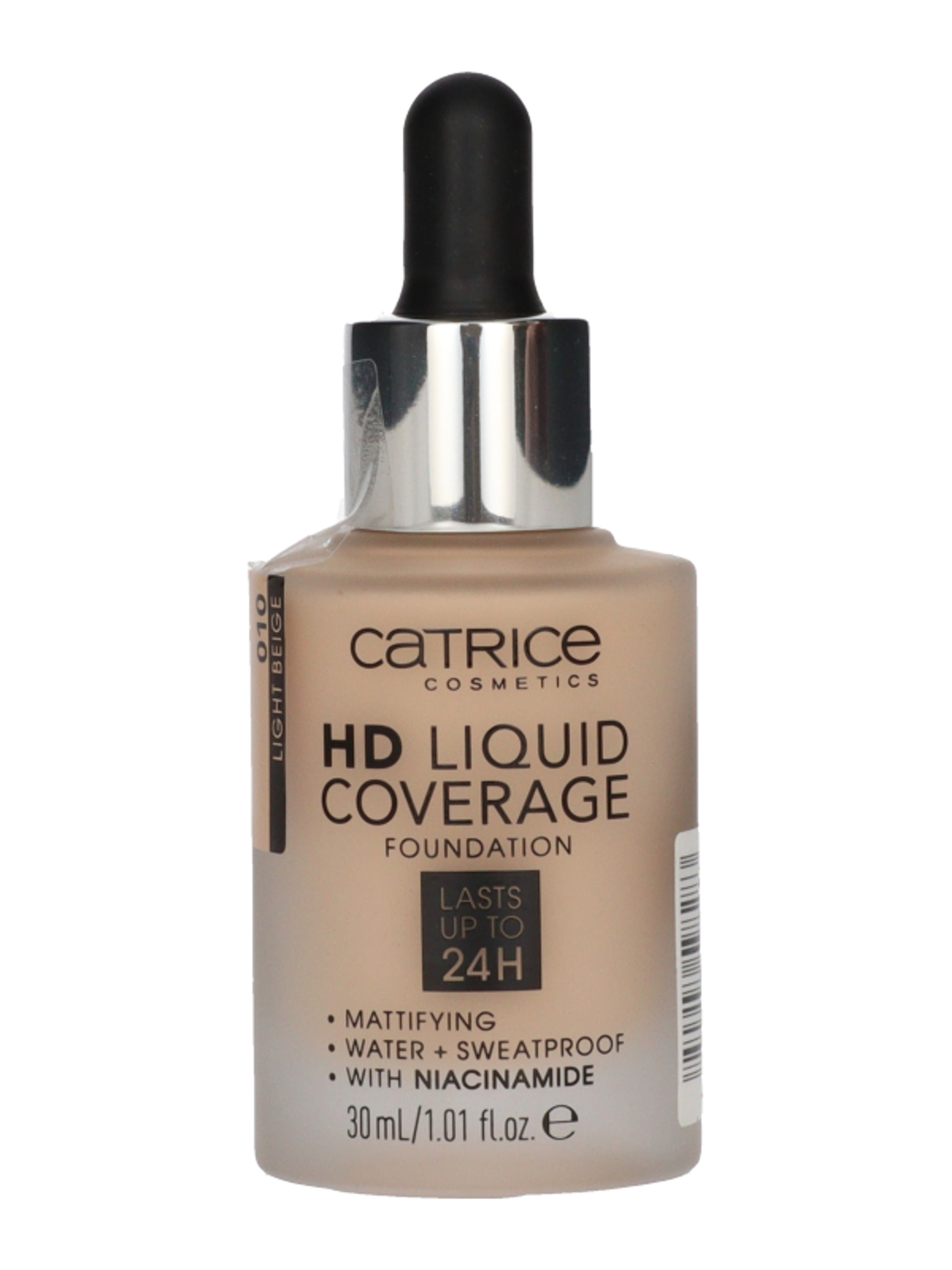 Catrice HD Liquid Coverage alapozó 010 - 30 ml-3