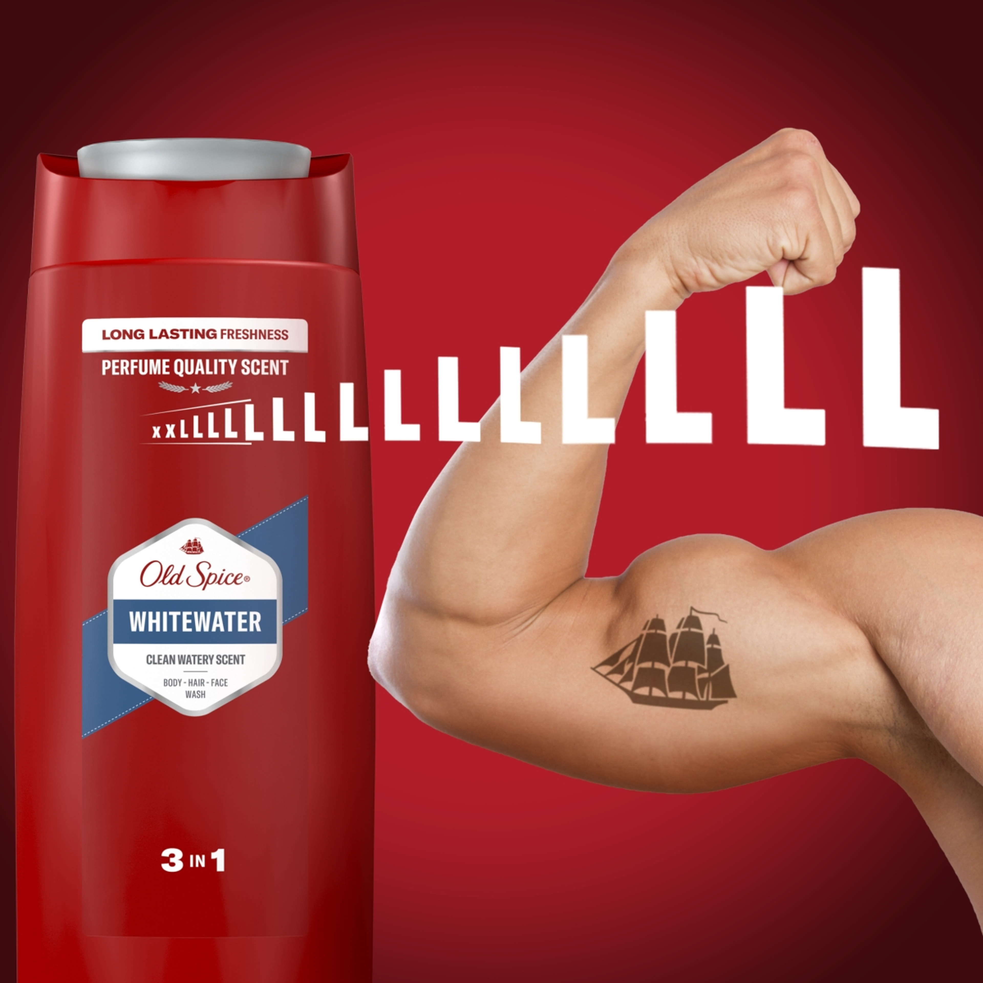 Old Spice Whitewater tusfürdő - 675 ml-6