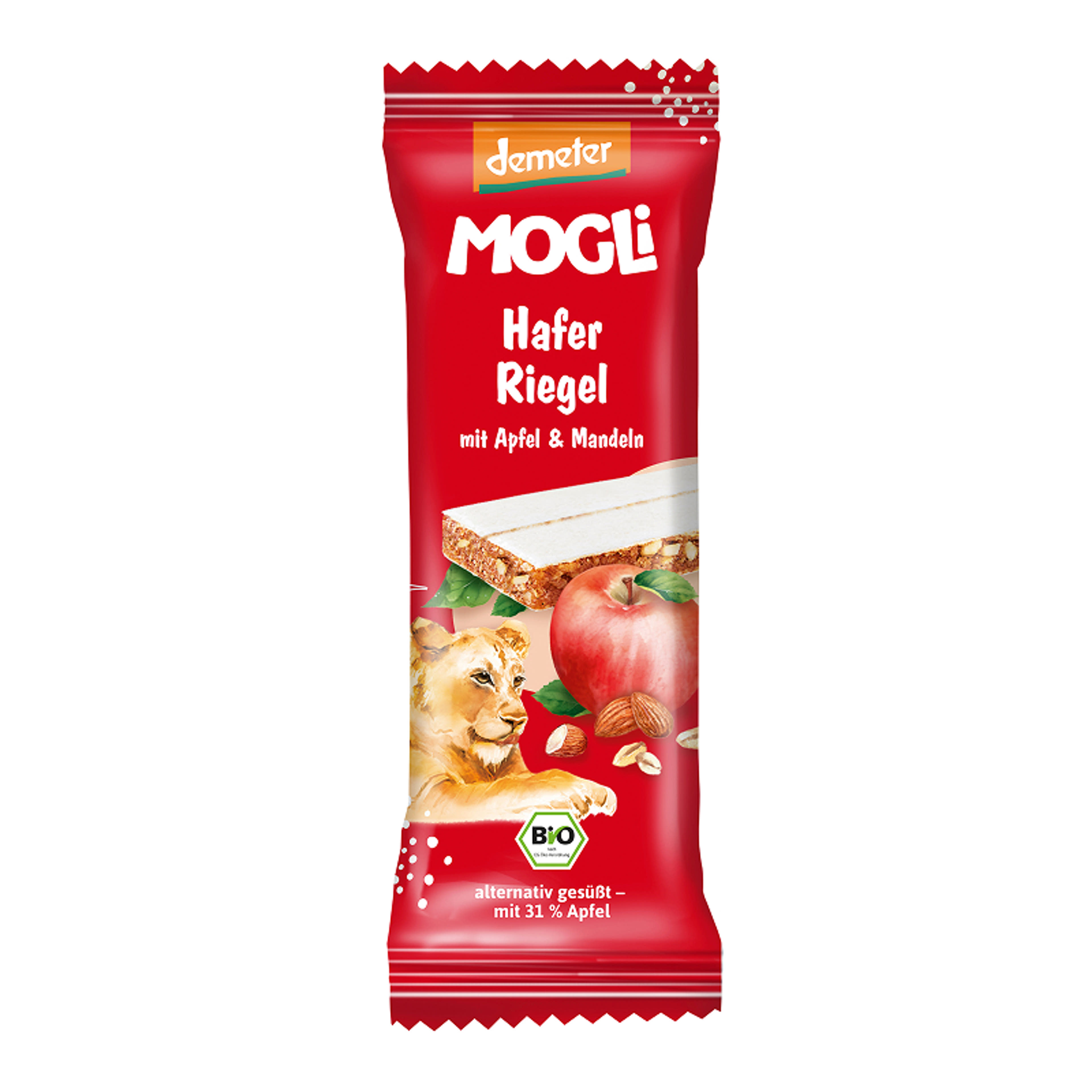 Mogli bio almás müzliszelet - 25 g