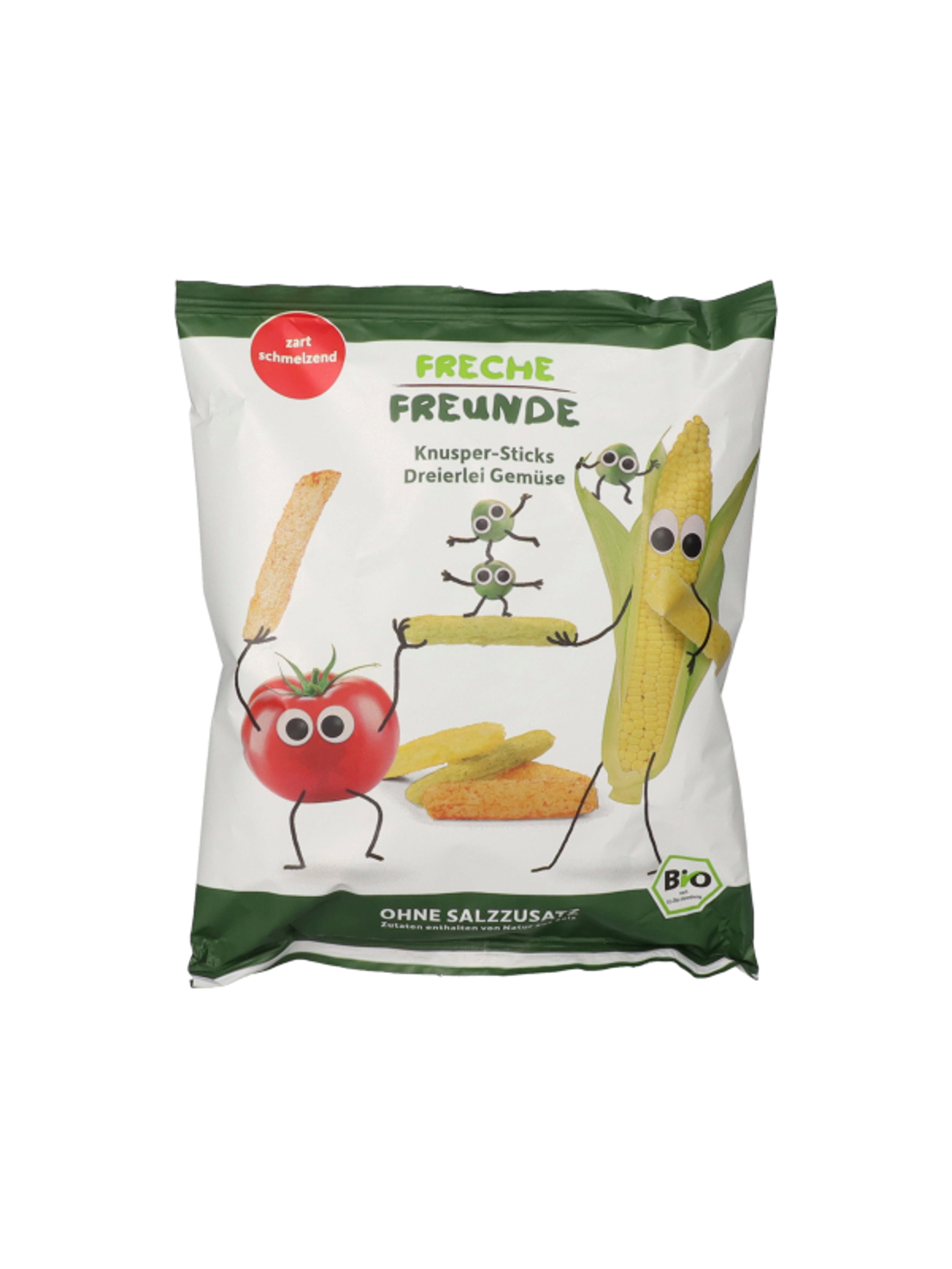 Freche Freunde Bio zöldséges snack, 1 éves kortól - 30 g-1