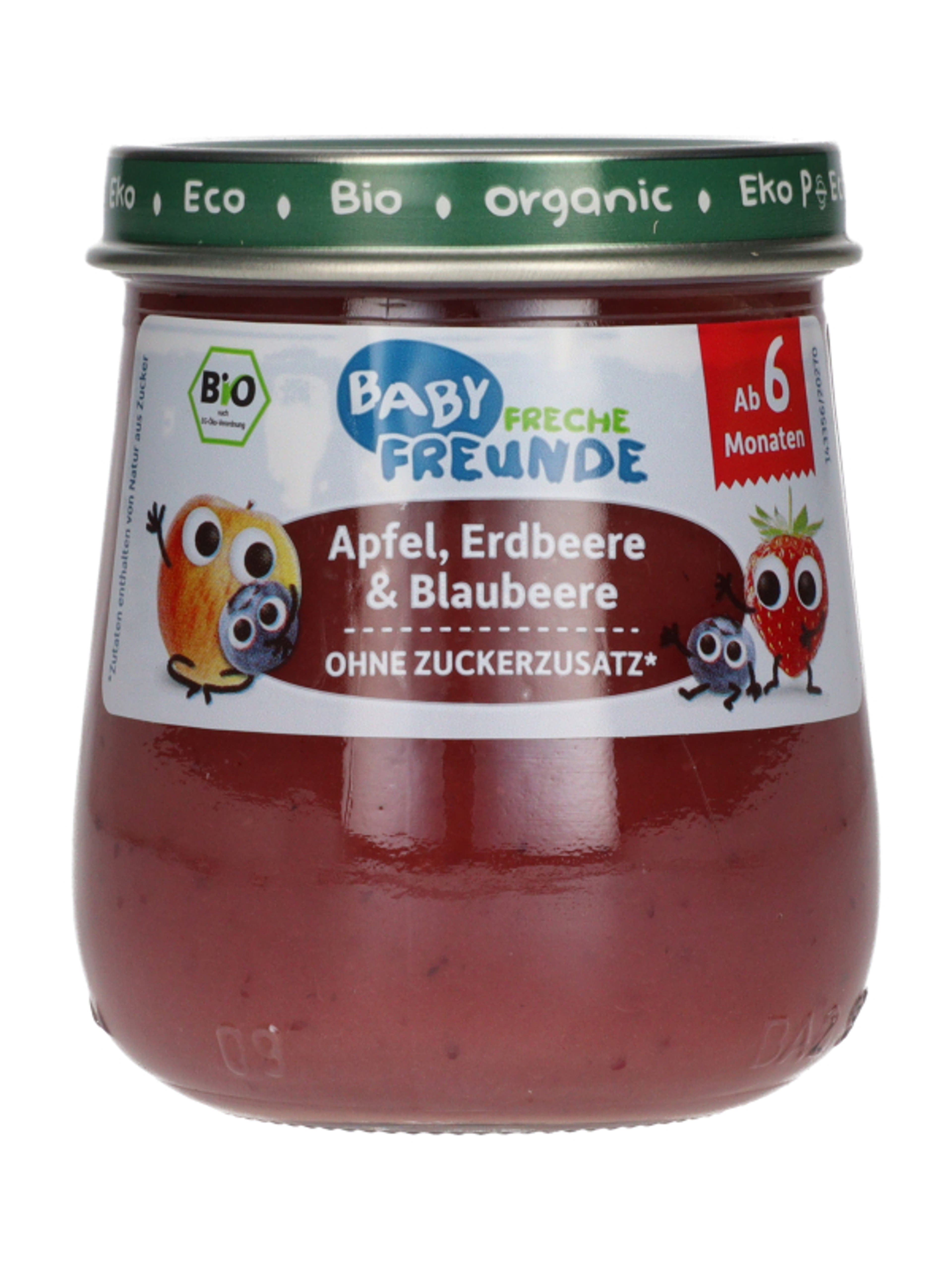 Freche Freunde Bio gyümölcskása alma- eper- áfonya 6 hónapos kortól - 120 g-1