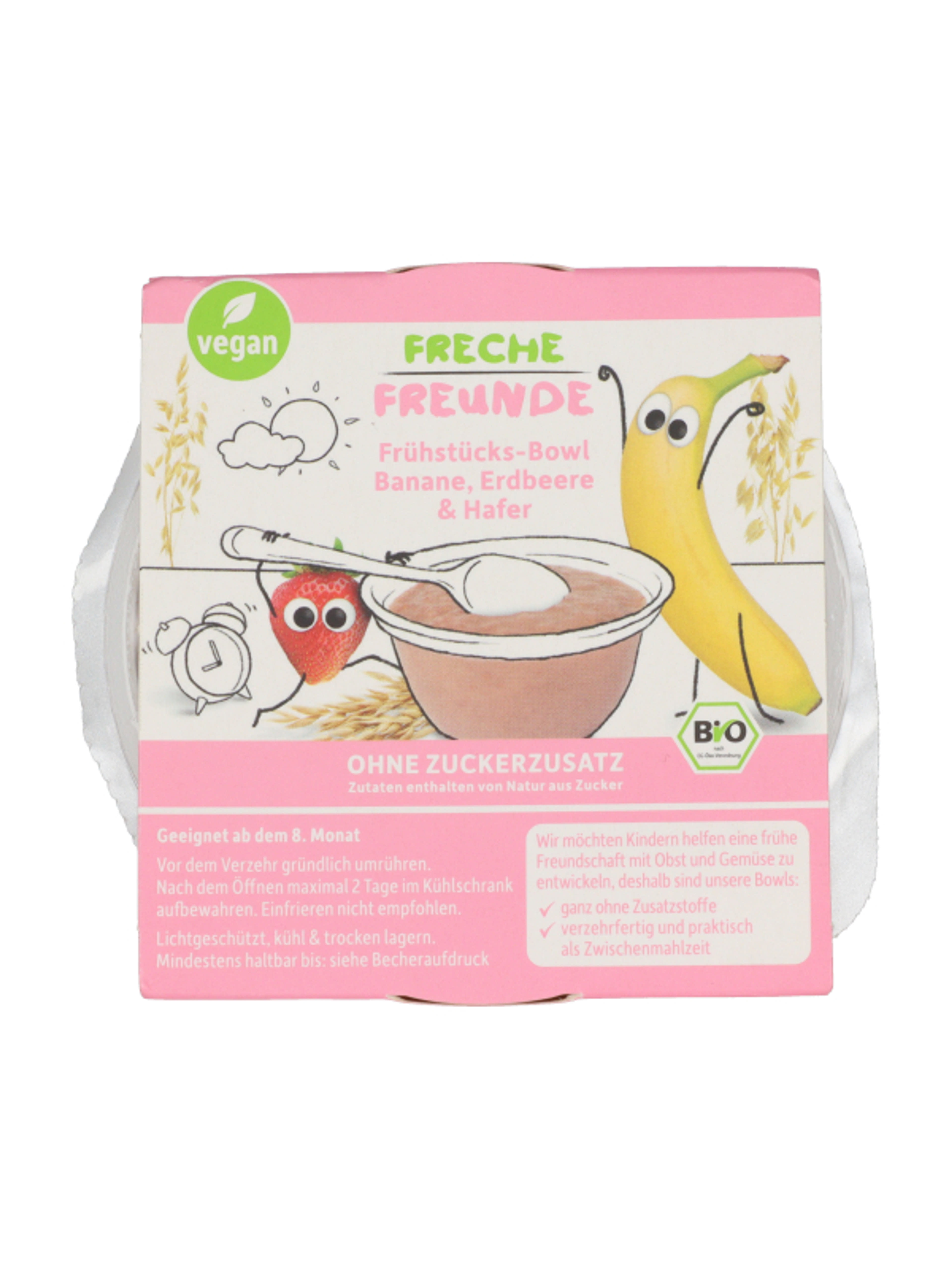 Freche Freunde Bio Vegán reggeli tál banán- eper- zab 8 hónapos kortól - 130 g-1