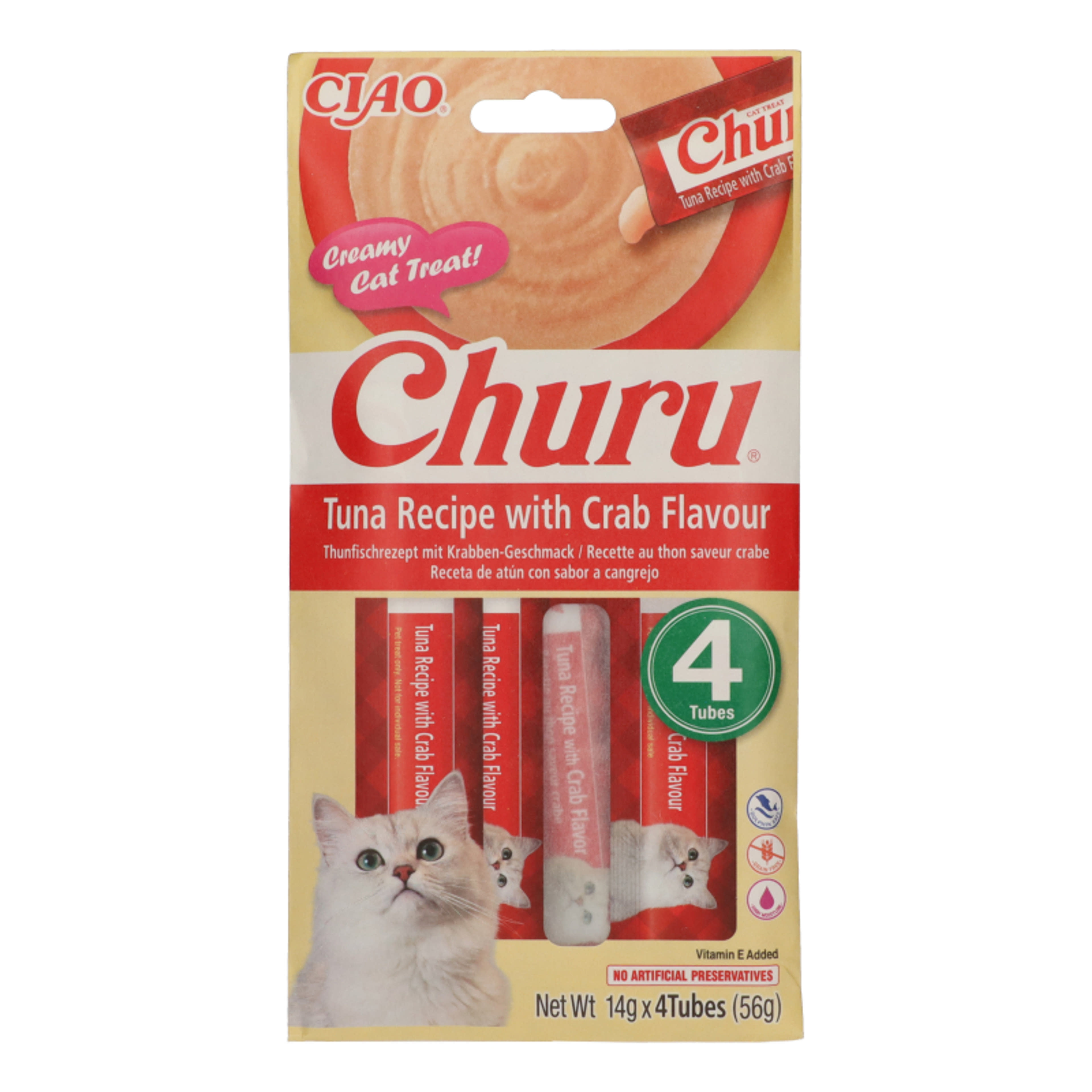 Ciao Churu tonkalas és rákos jutalomfalat macskáknak - 56 g
