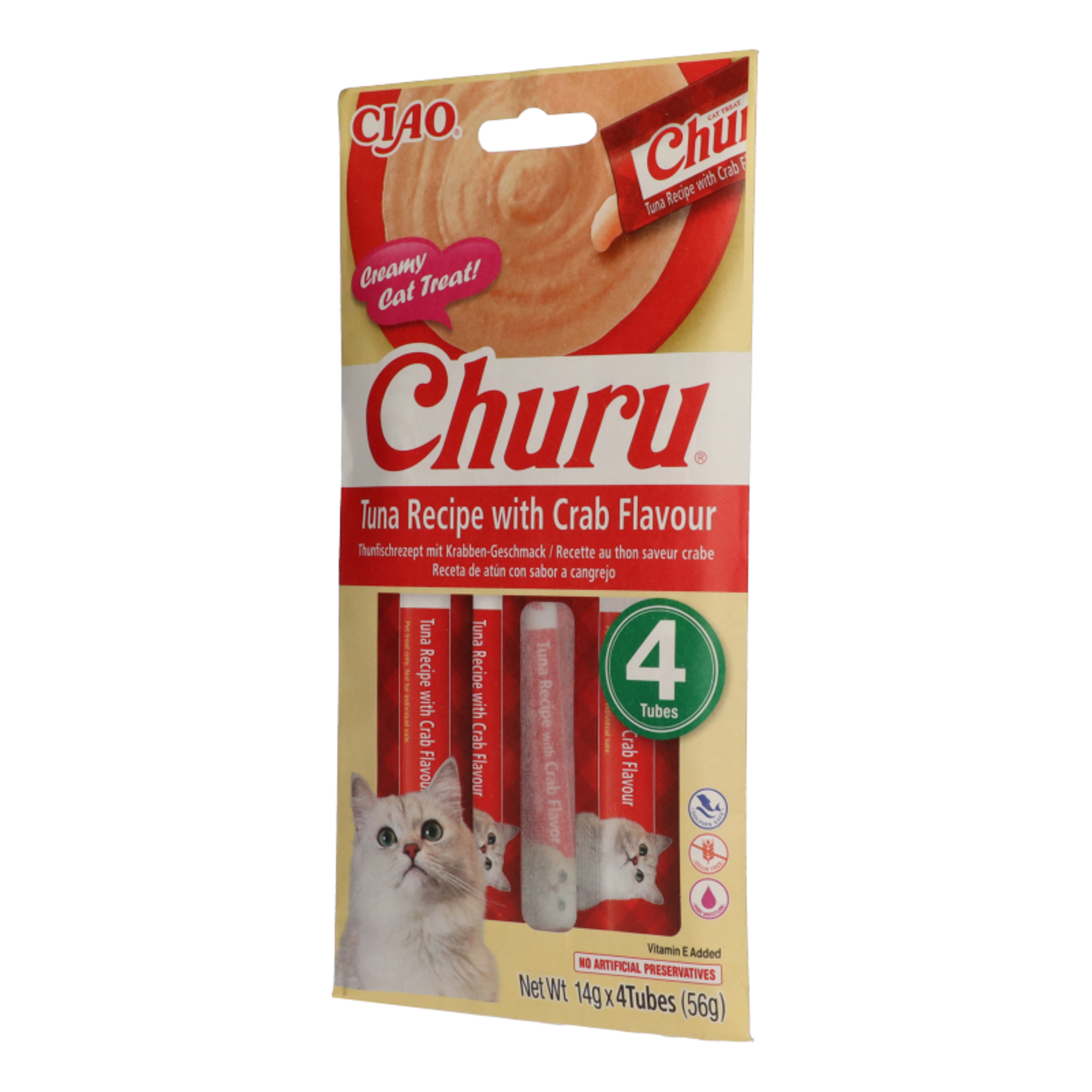 Ciao Churu tonkalas és rákos jutalomfalat macskáknak - 56 g-2