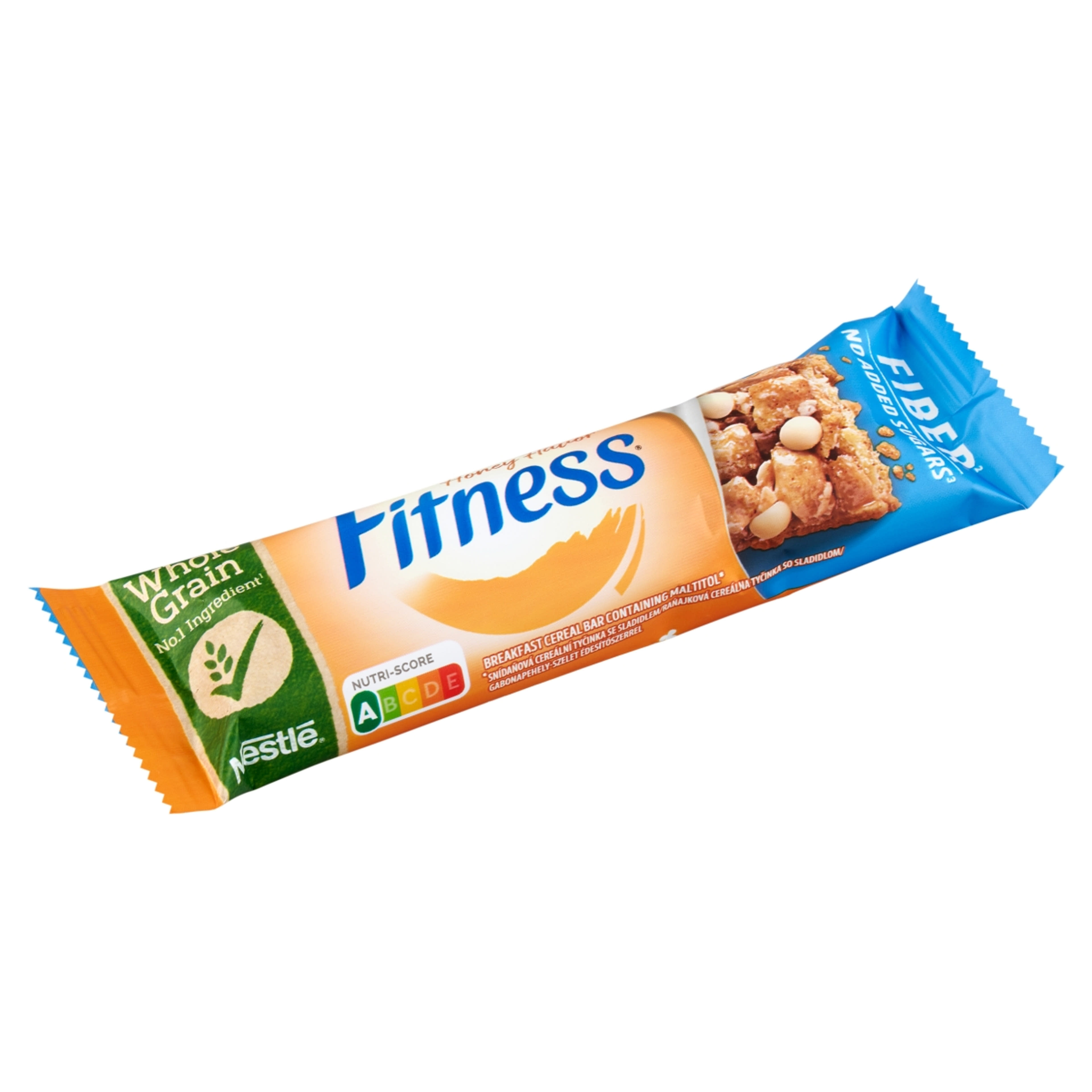Nestlé Fitness fehér csokoládéval szórt méz ízű gabonapehely-szelet édesítőszerrel - 20 g-2