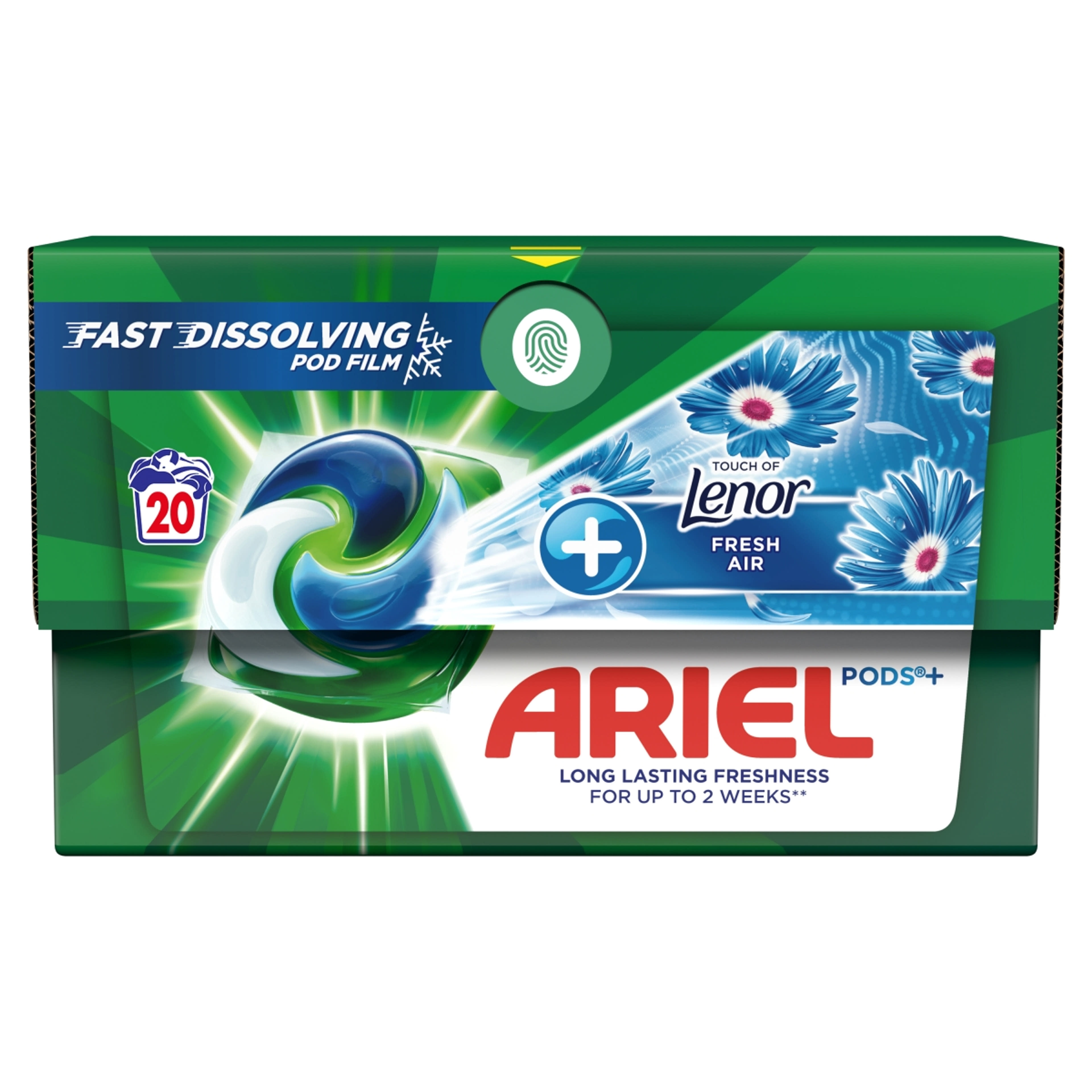 Ariel Fresh Air All-in-1 PODS mosókapszula 20 mosáshoz - 20 db