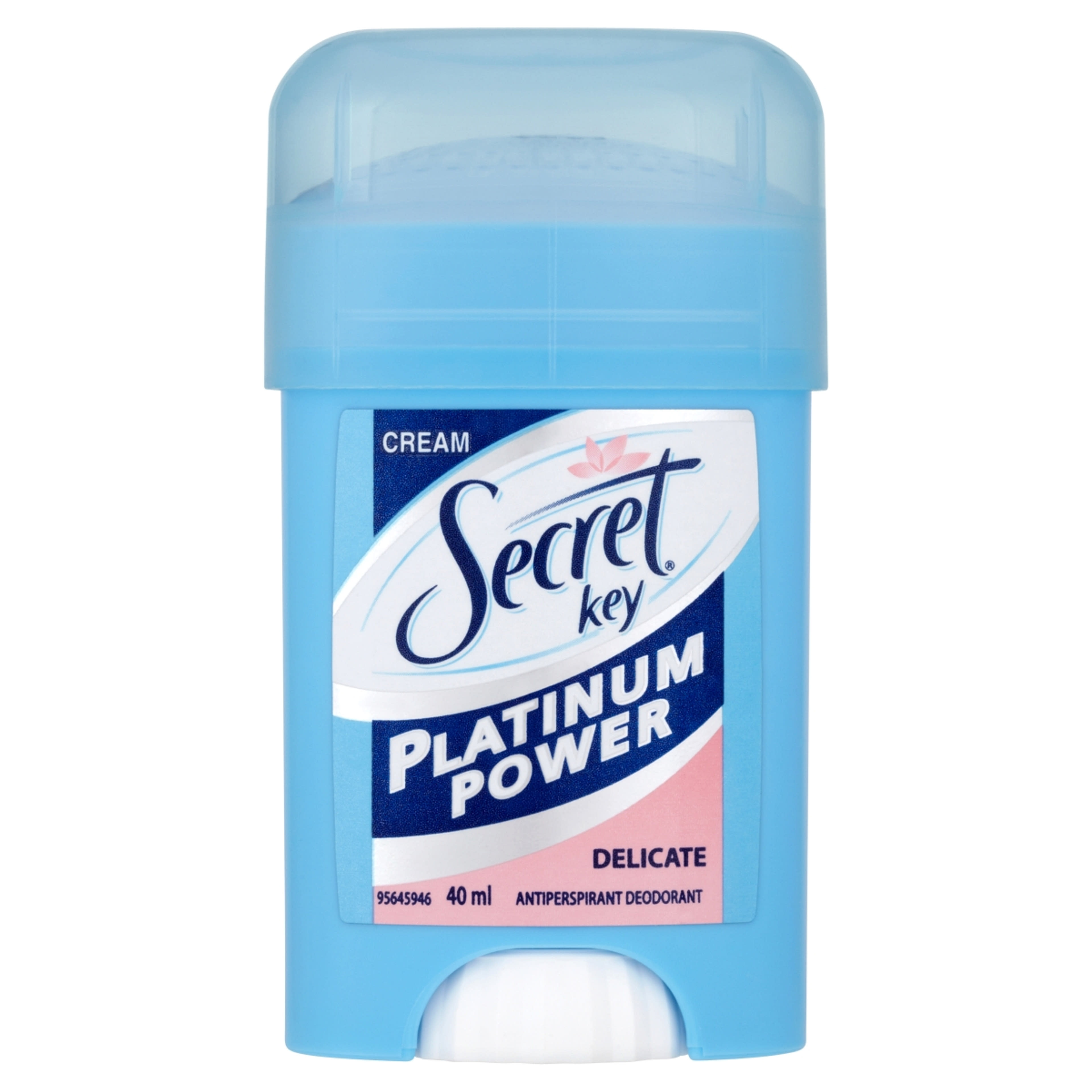 Secret Key Platinum Power Delicate női izzadásgátló krémdezodor - 40 ml-1