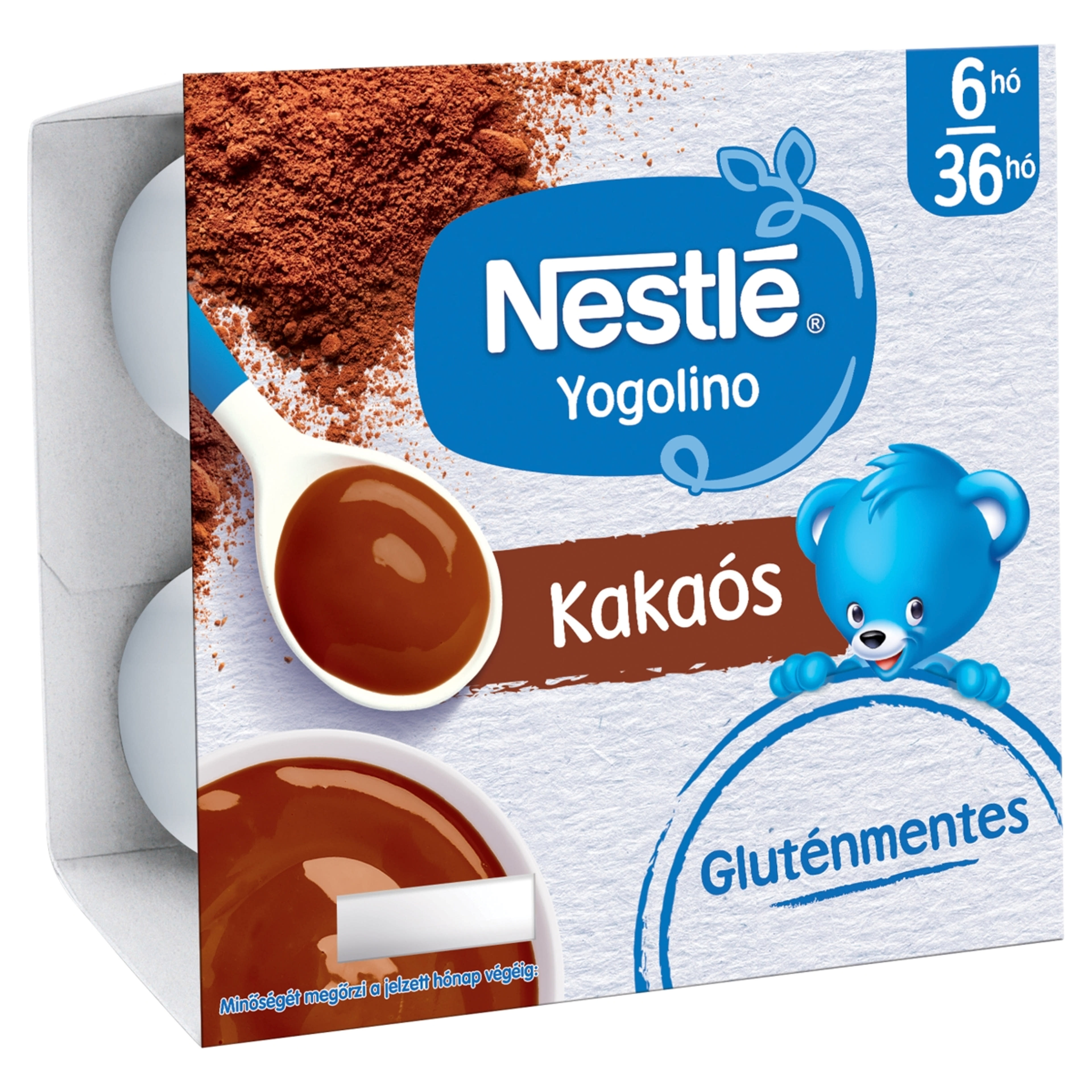 Nestlé Yogolino Baby Desszert Kakaós 6/8 Hónapos Kortól 4*100g - 400 g-2