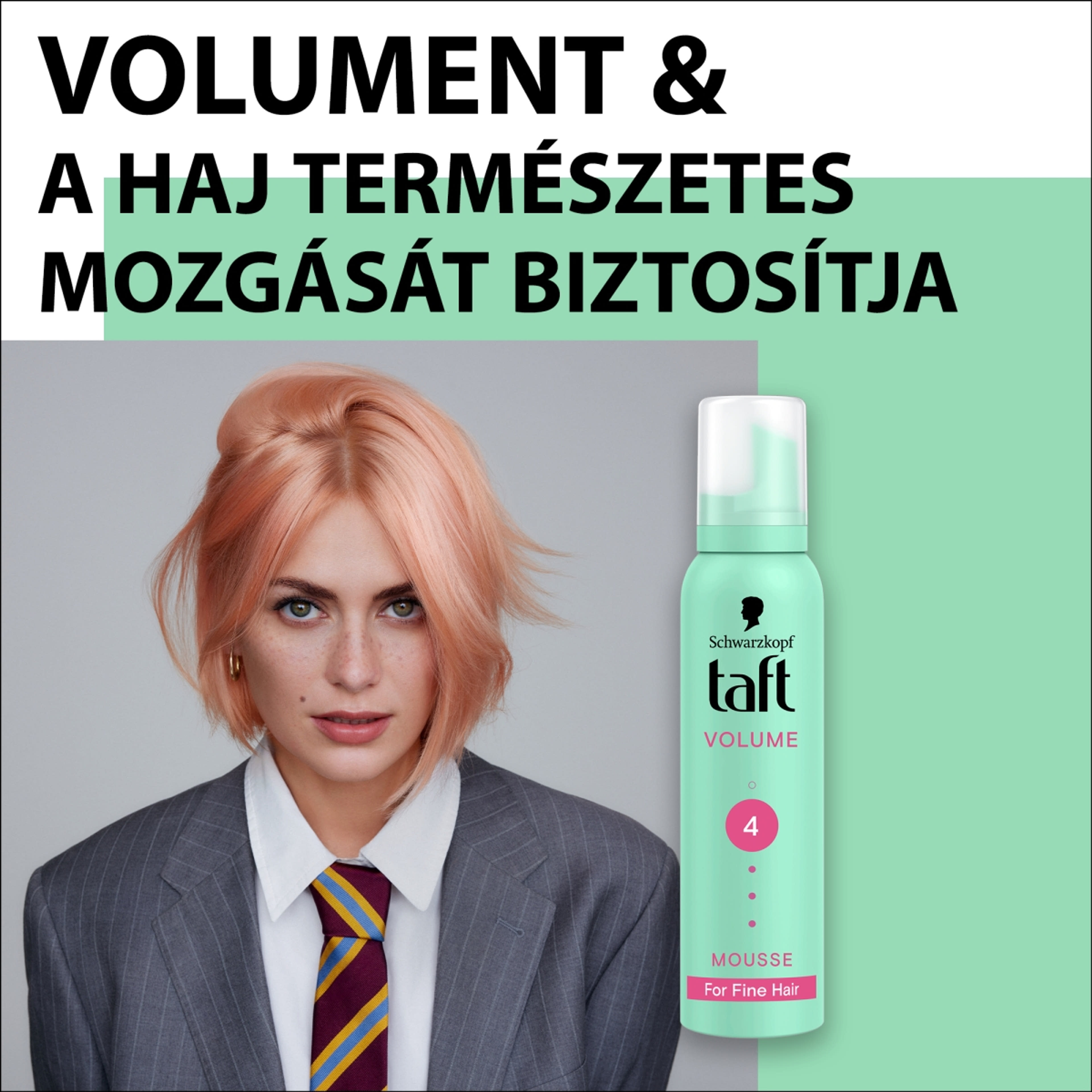 Taft Maximális Dúsítás Ultra Erős hajrögzítőhab - 200 ml-6