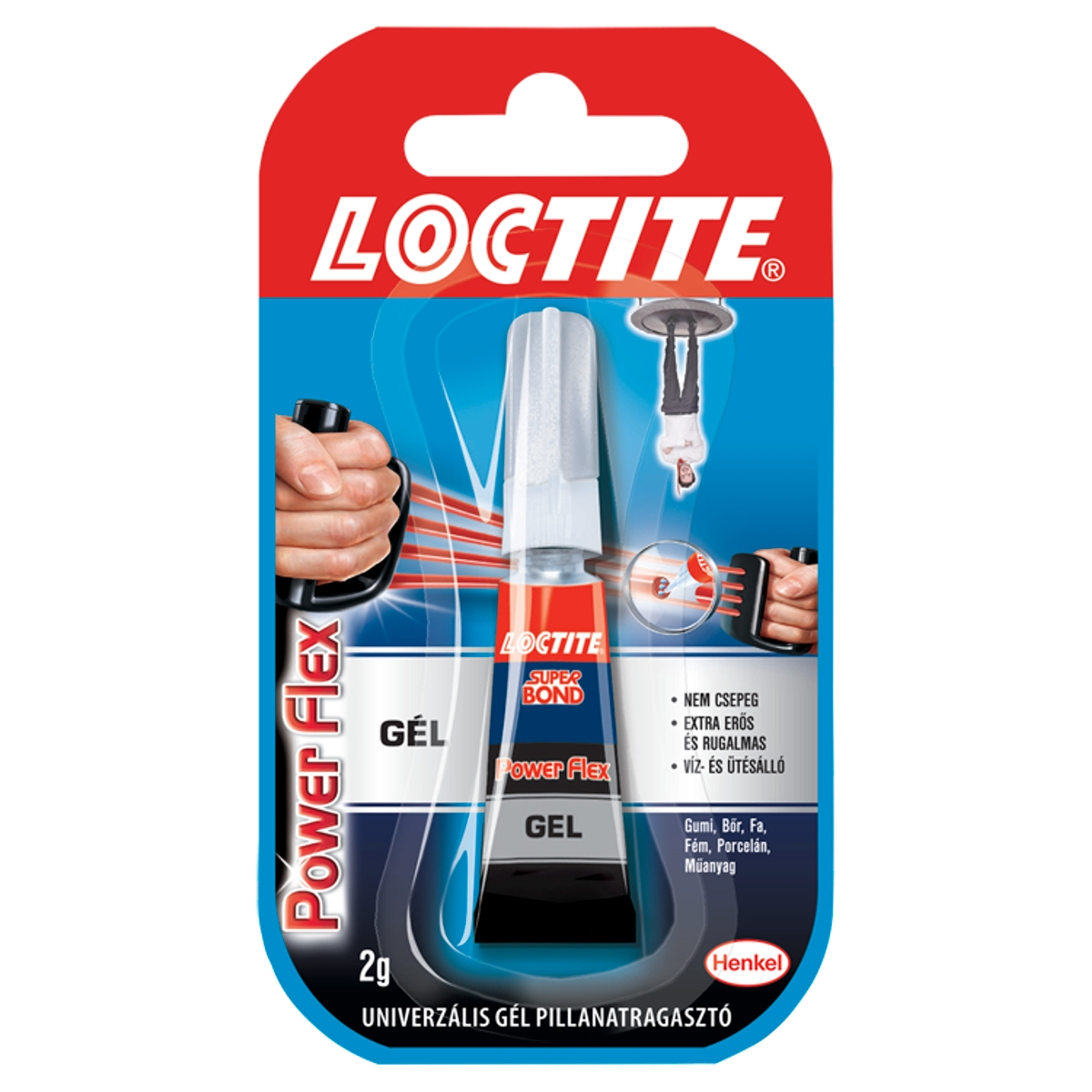 Loctite Super Bond Pillanatragasztó Gél - 2 g