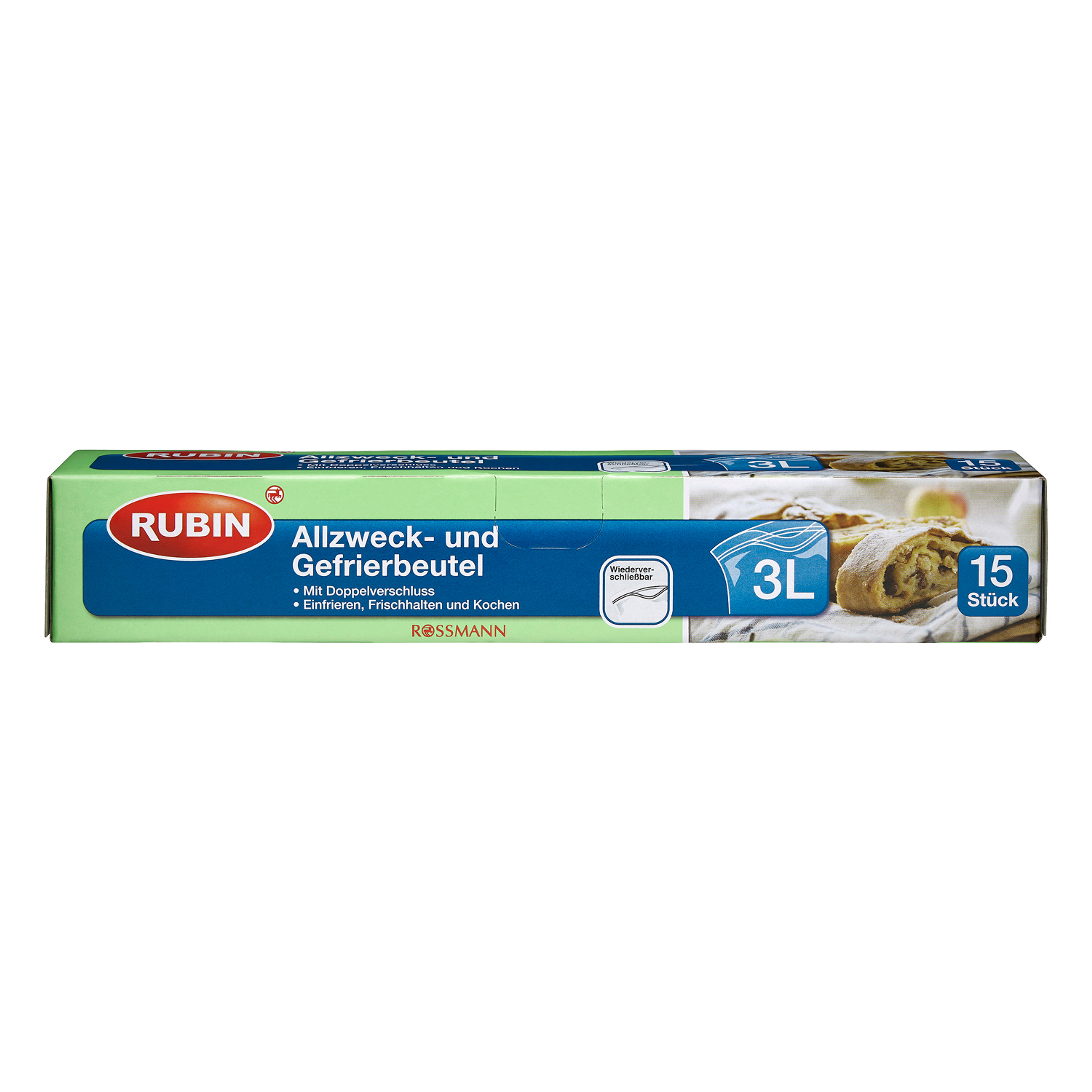 Rubin fagyasztózacskó 3 liter - 15 db