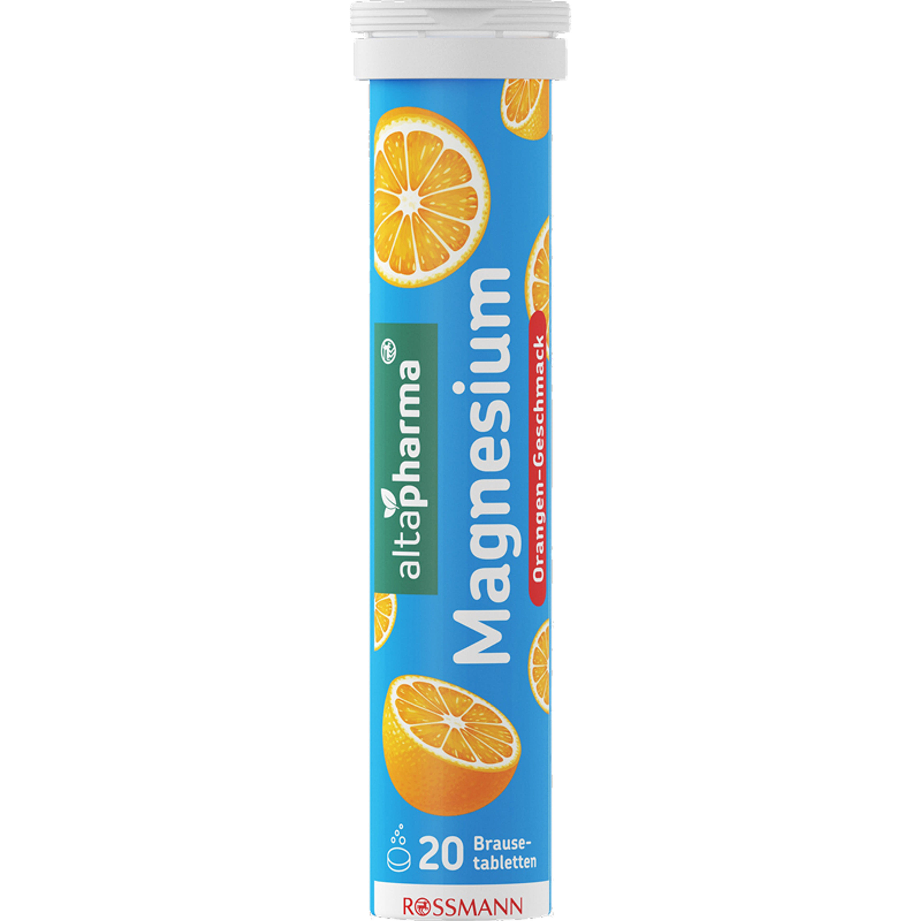 Altapharma Magnézium pezsgőtabletta narancs ízű - 80 g