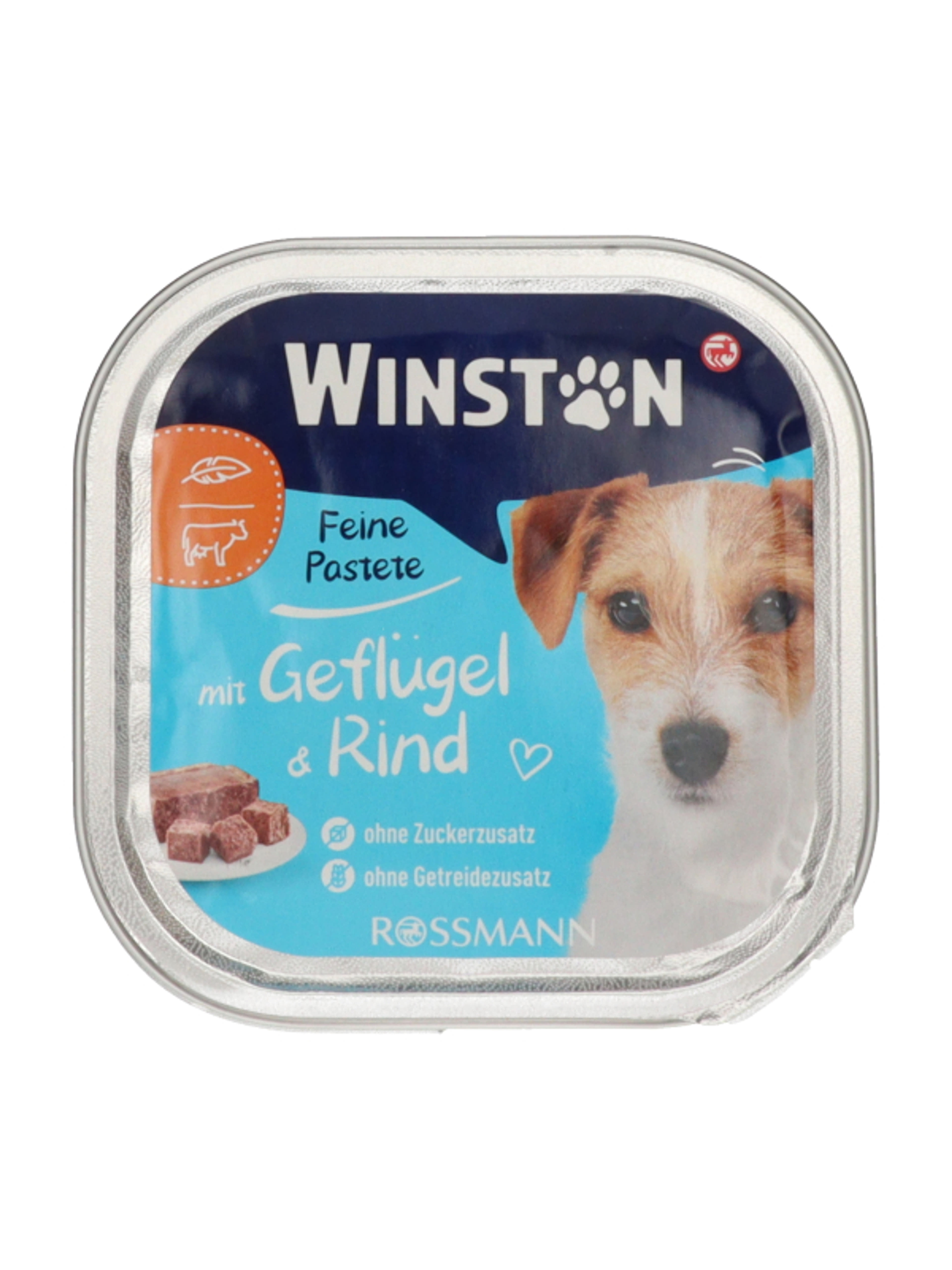 Winston Fenséges Menü alutasak kutyáknak, szárnyas- és marhahús - 300 g-3