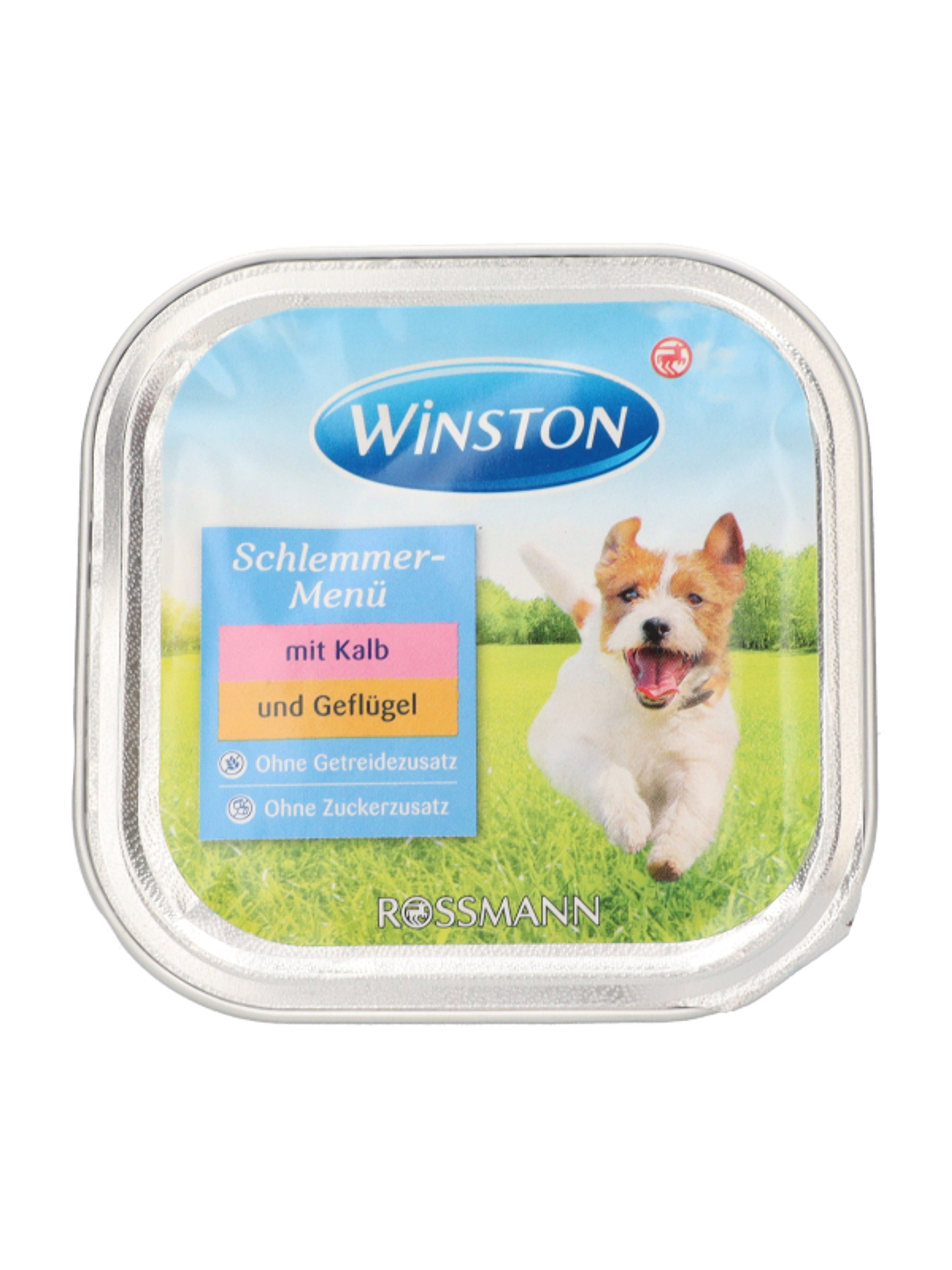 Winston Fenséges Menü alutasak kutyáknak, borjú és szárnyas hússal - 150 g-3