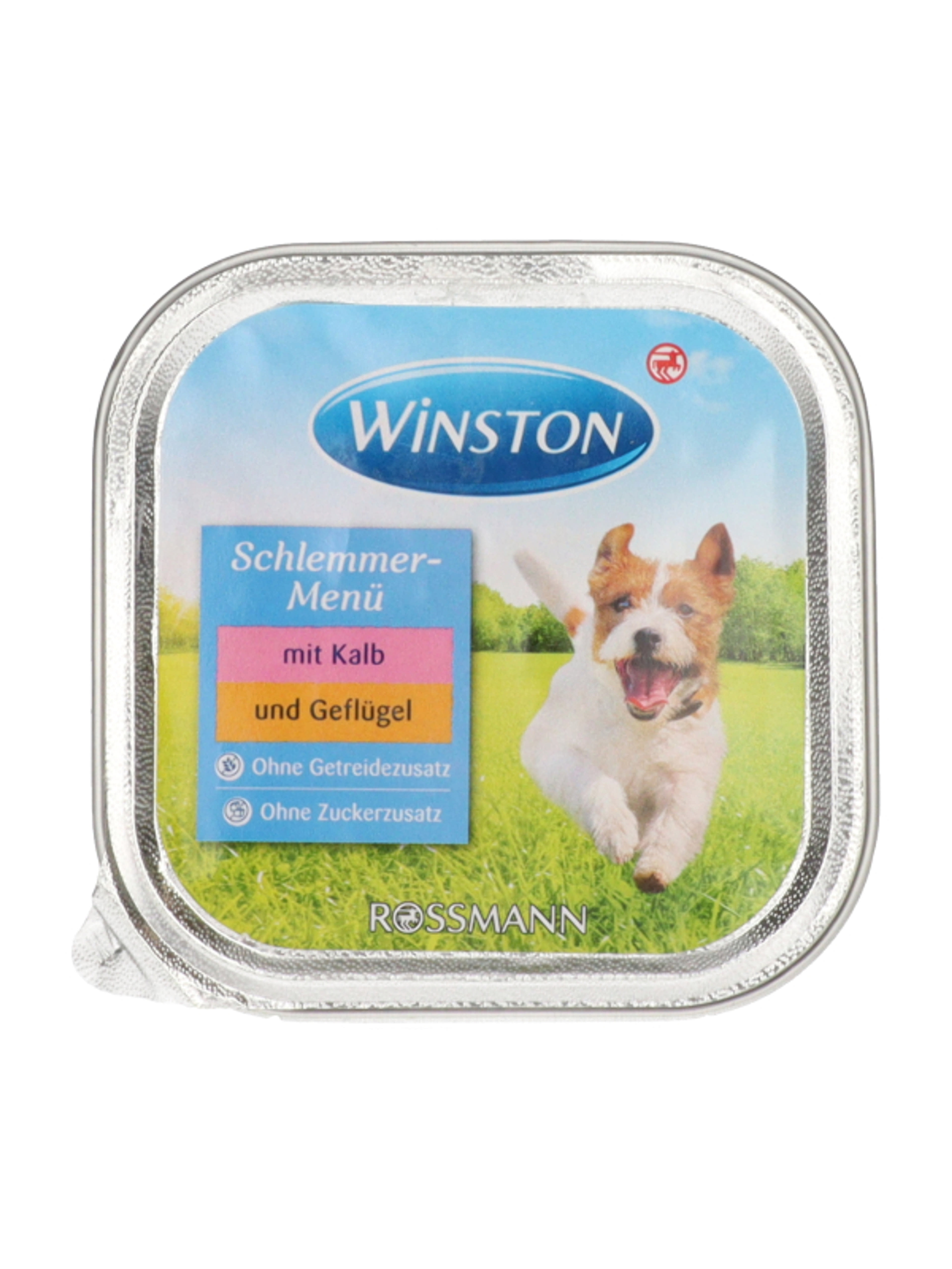 Winston Fenséges Menü alutasak kutyáknak, borjú és szárnyas hússal - 150 g-3