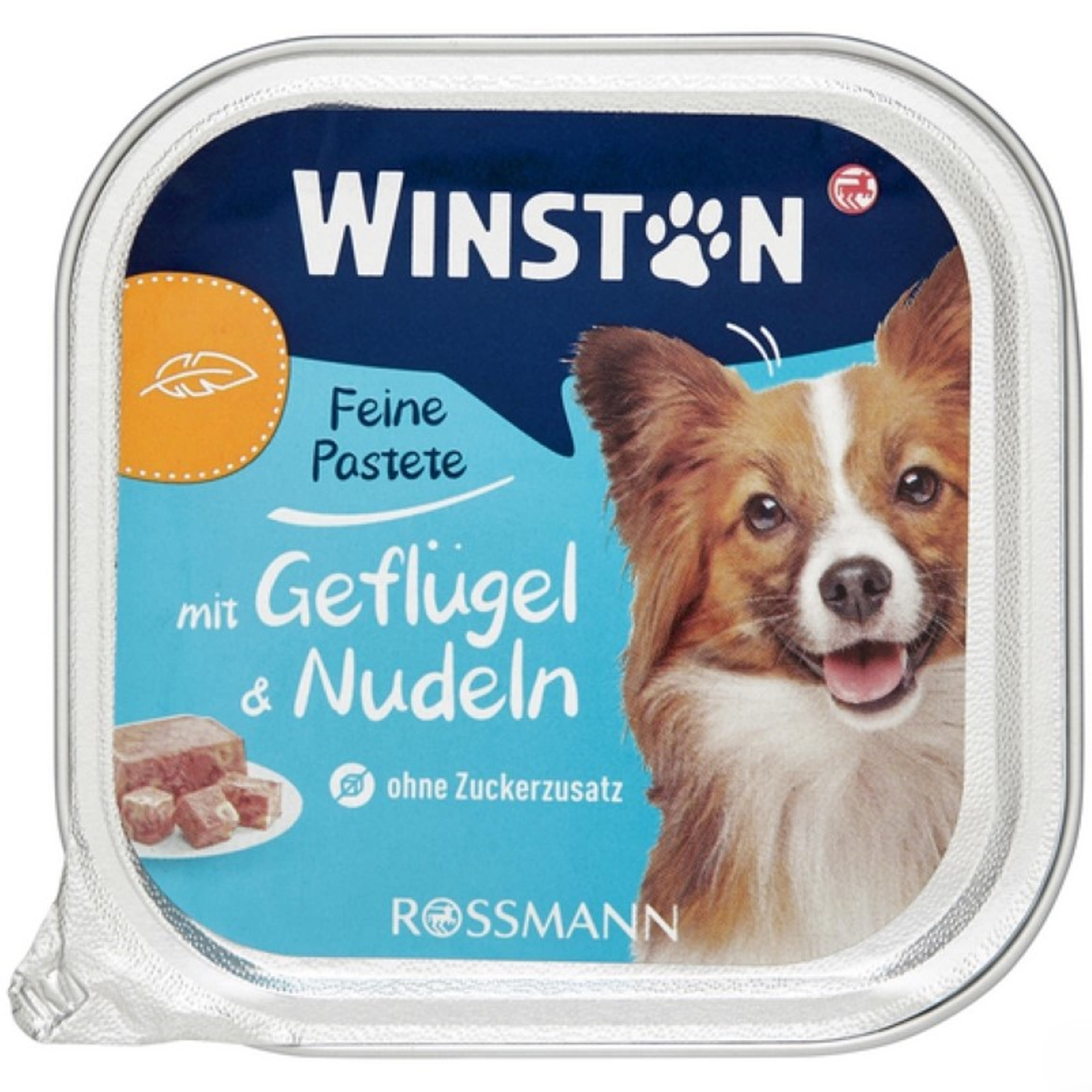 Winston Fenséges Menü alutasak kutyáknak, szárnyashússal és tésztával - 150 g-3
