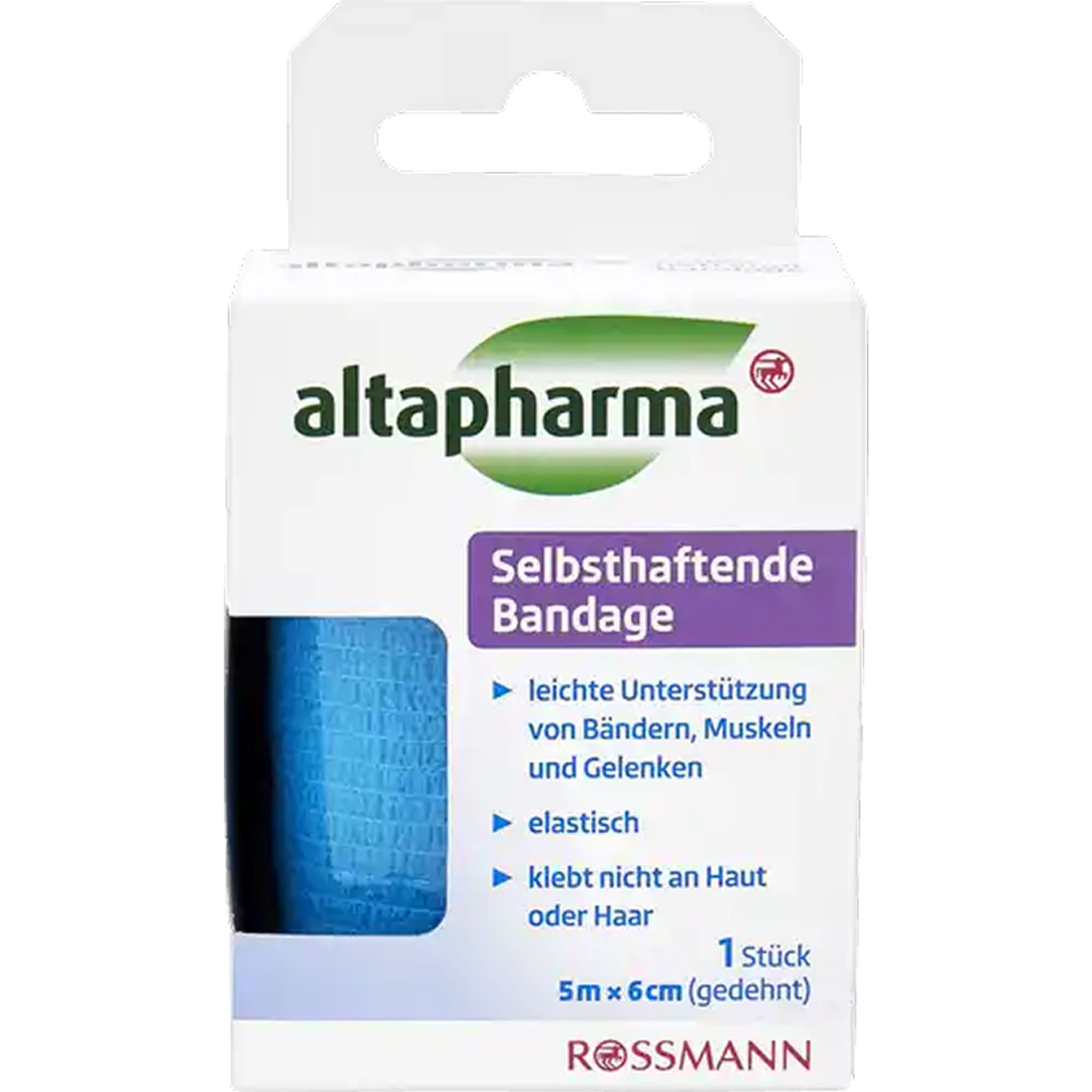 Altapharma kohéziós sportkötés 5 m x 6 cm - 1 db