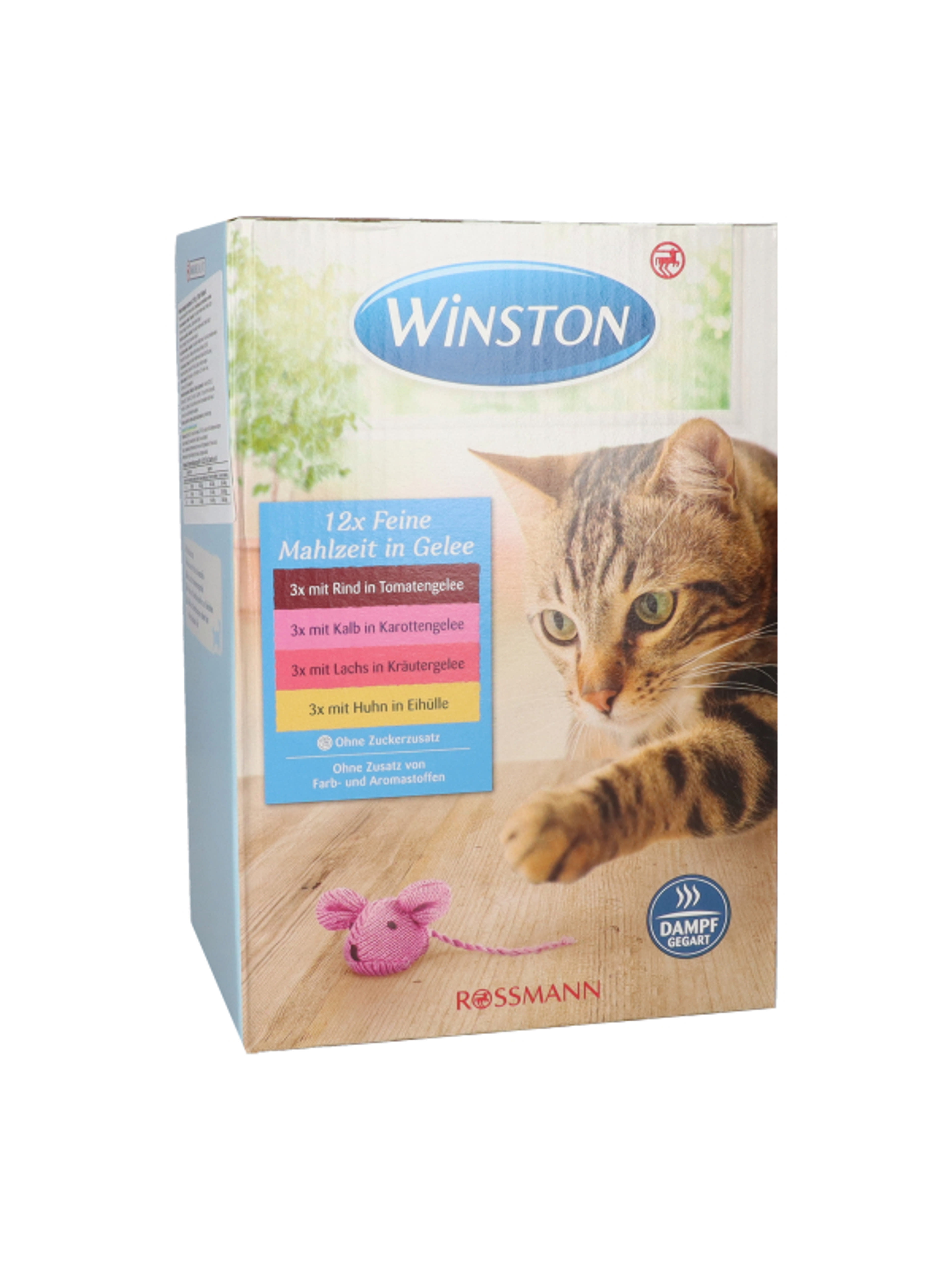 Winston alutasak macskáknak, zöldség zselében - 1200 g-3