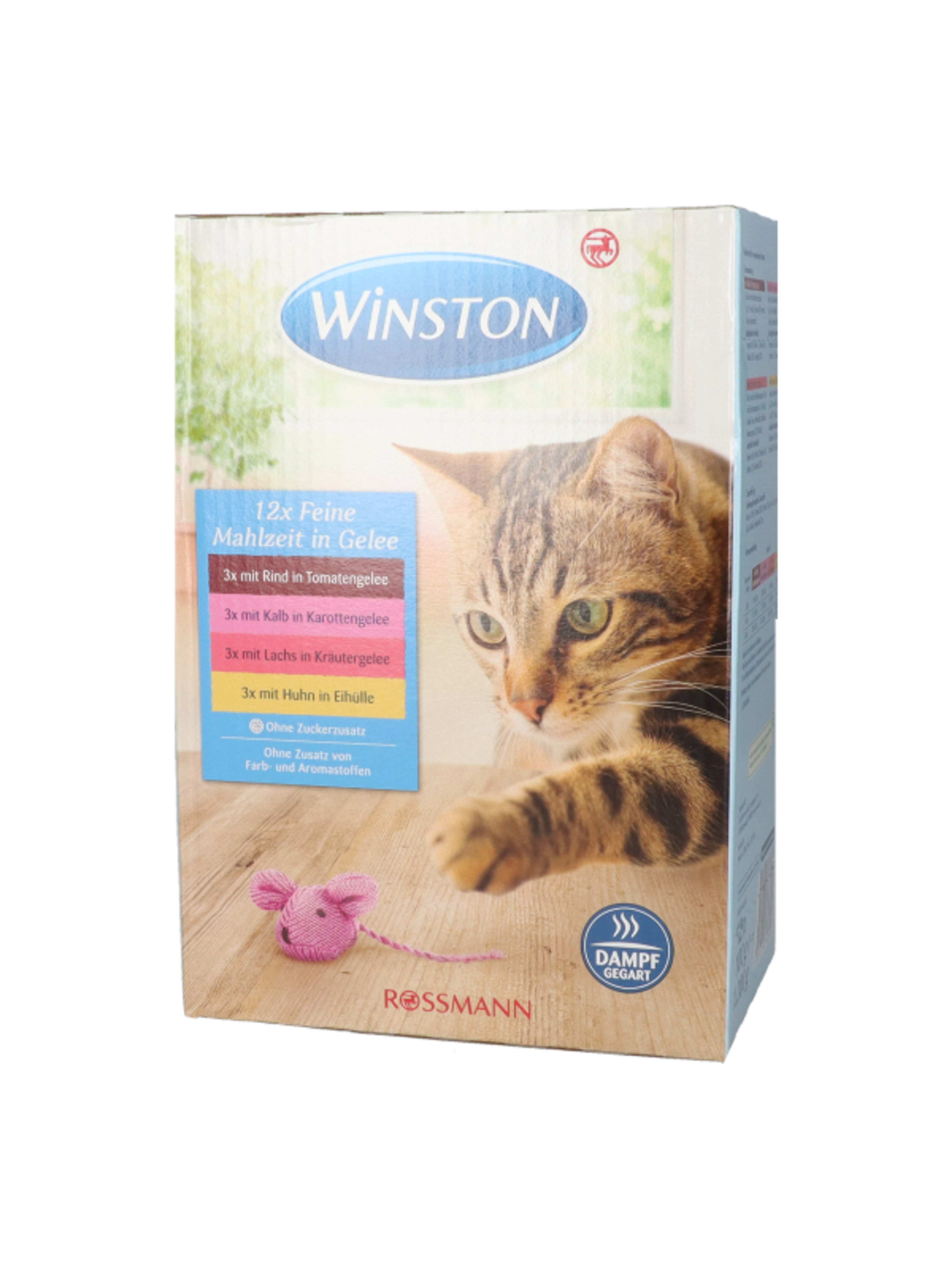 Winston alutasak macskáknak, zöldség zselében - 1200 g-6