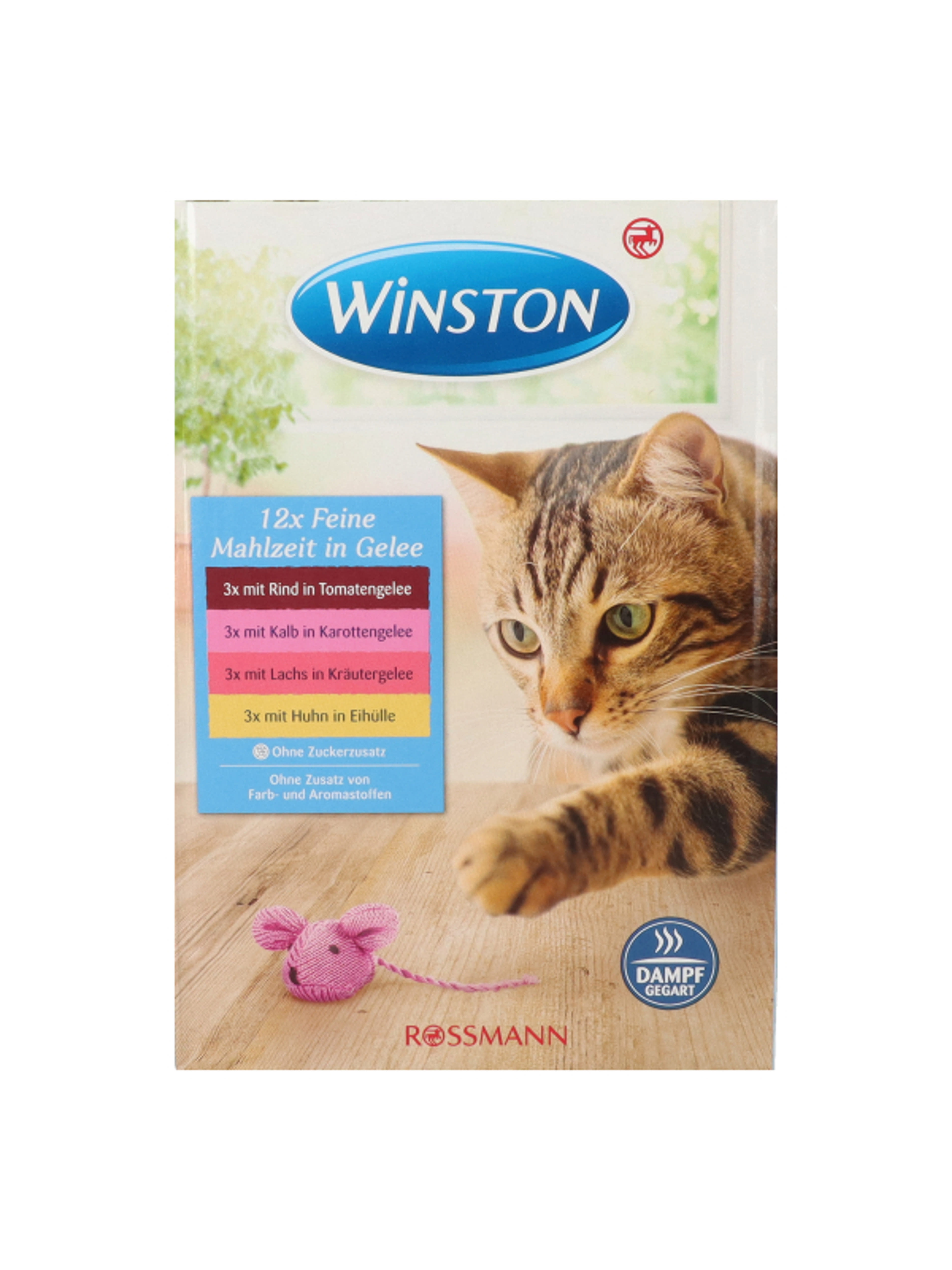 Winston alutasak macskáknak, zöldség zselében - 1200 g-2