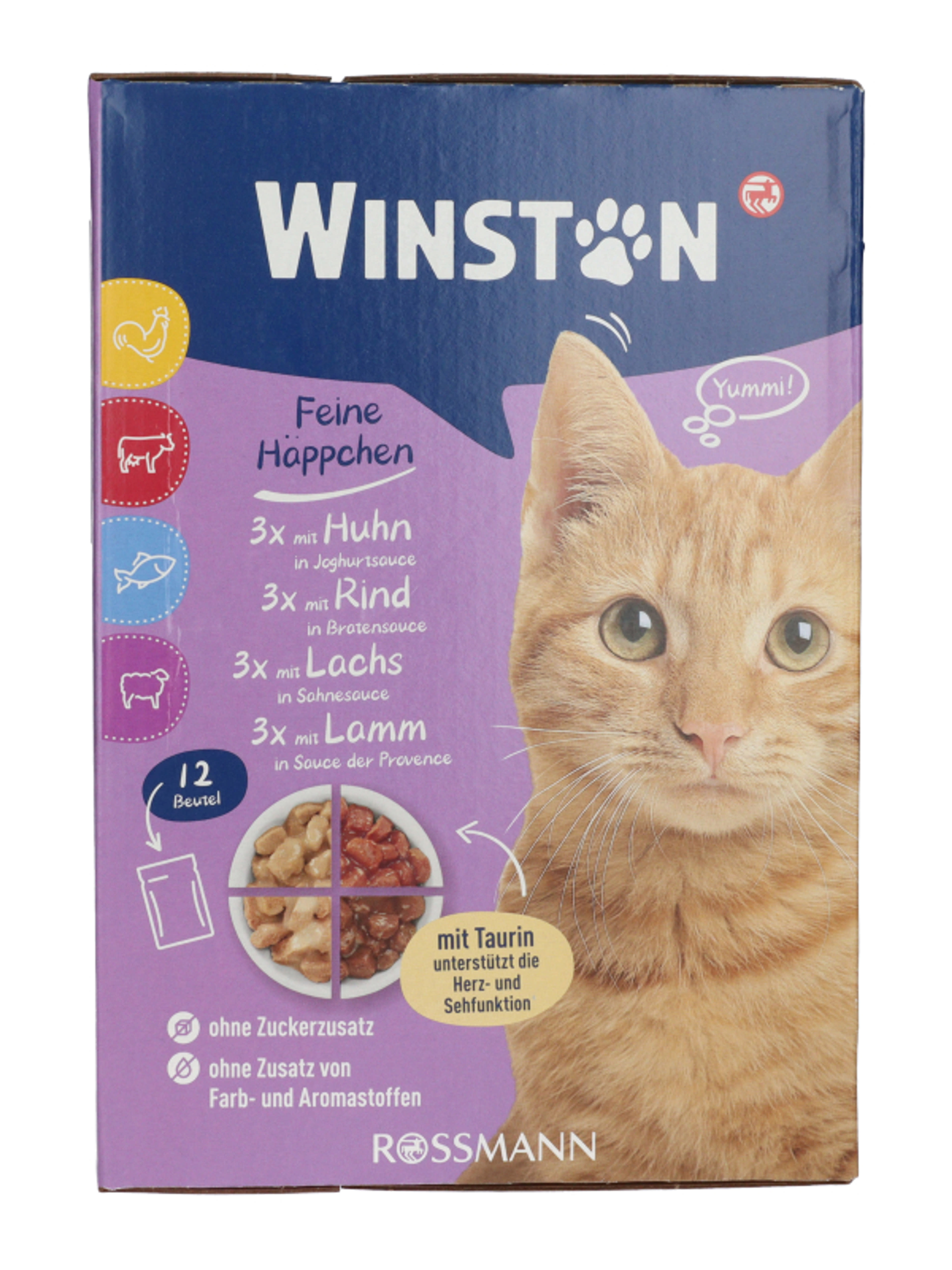 Winston alutasak macskáknak, szószban - 1200 g-3
