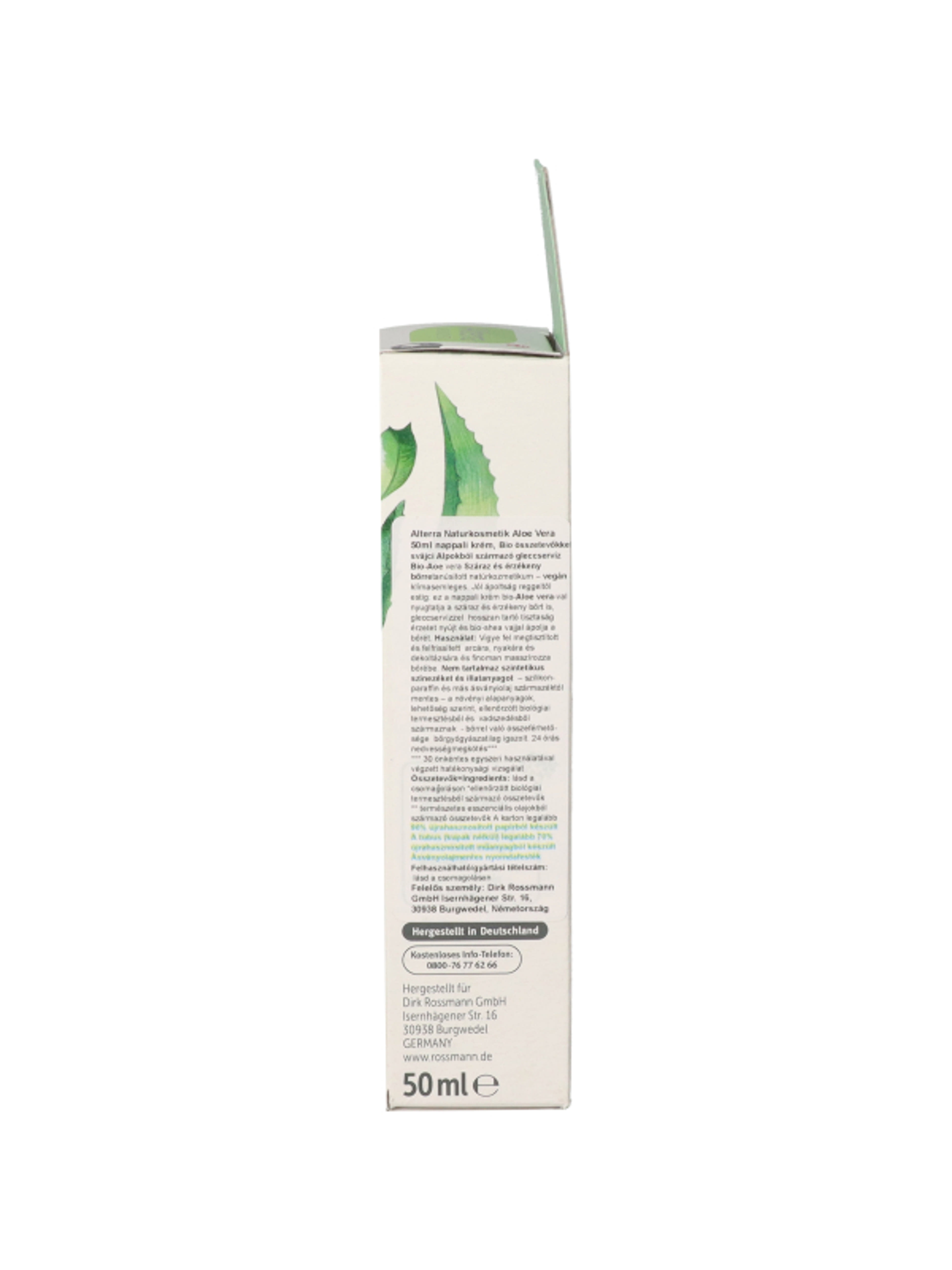 Alterra Nappali krém Aloe Vera - 50 ml-6