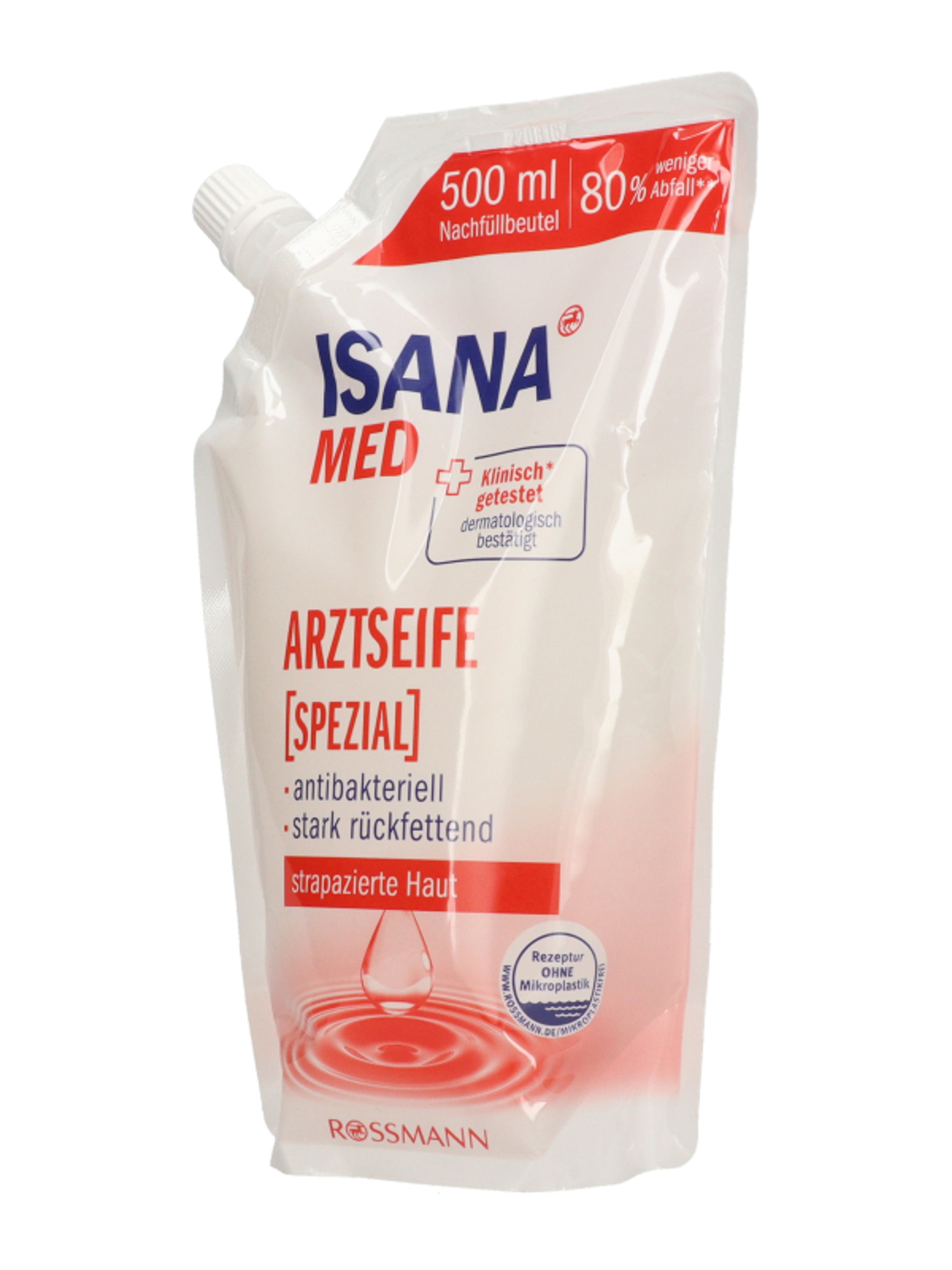 Isana Spezial orvosi folyékony szappan, utántöltő - 500 ml-4
