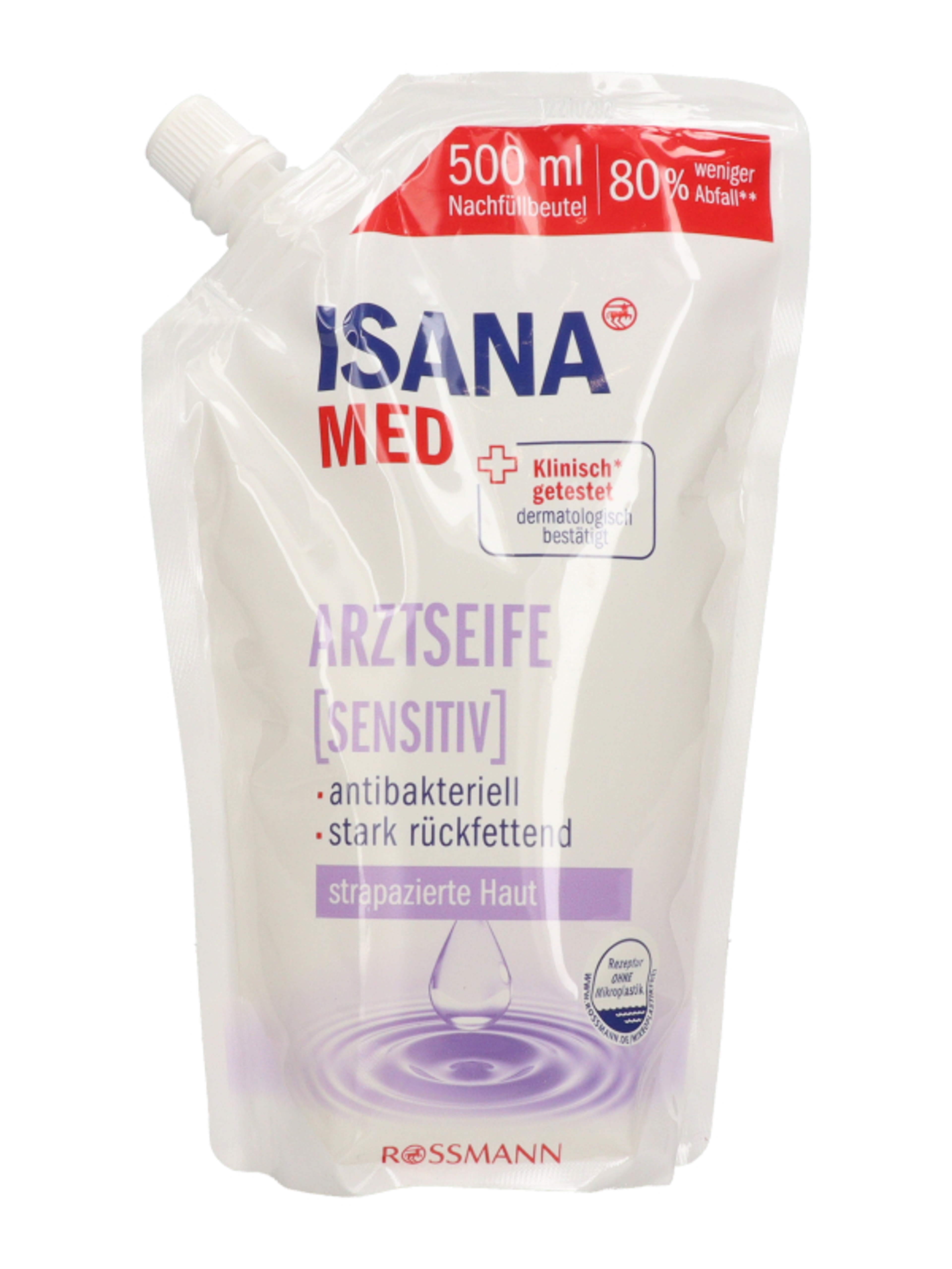 Isana Sensitiv orvosi folyékony szappan, utántöltő - 500 ml-3