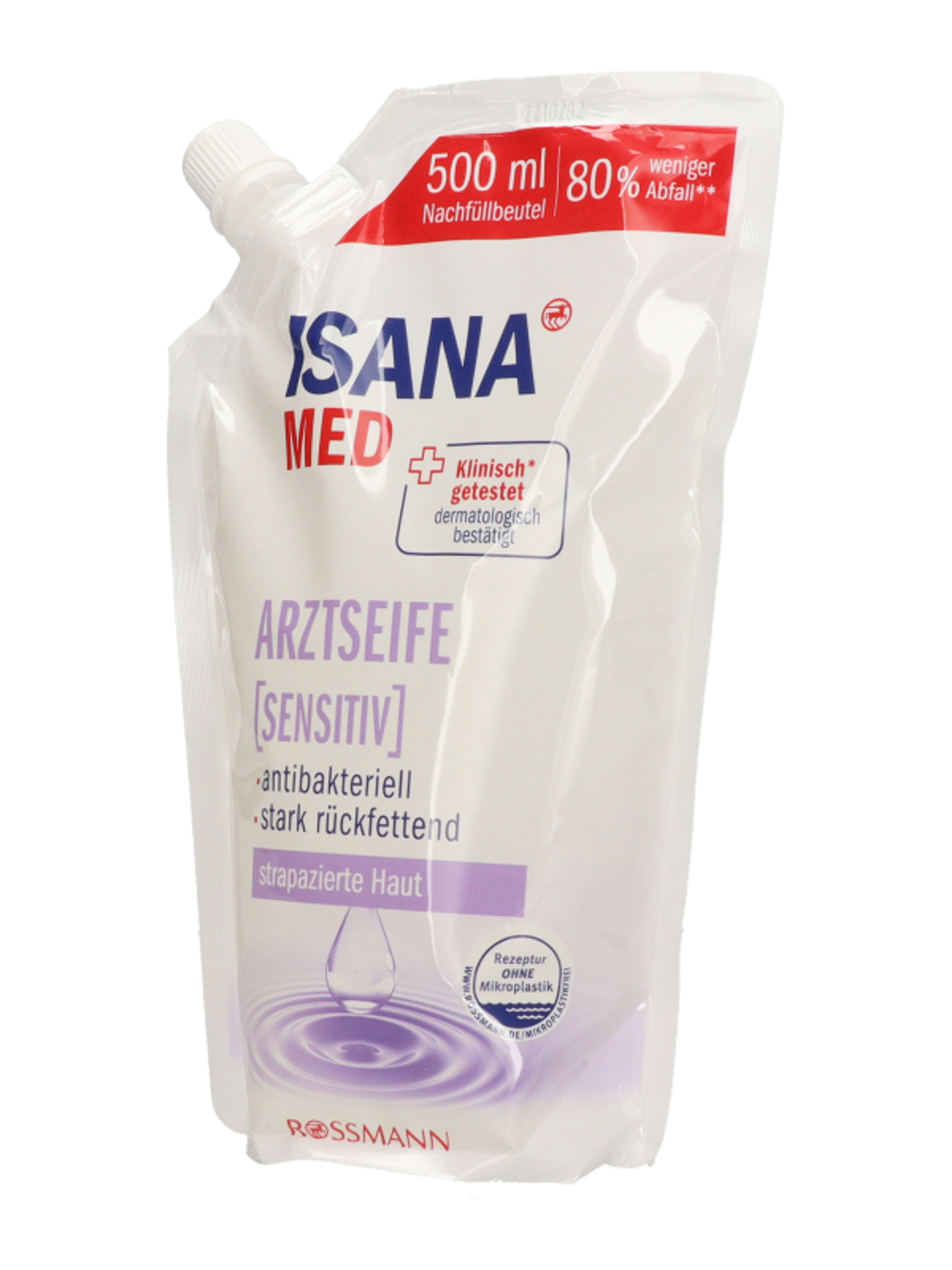 Isana Sensitiv orvosi folyékony szappan, utántöltő - 500 ml-4