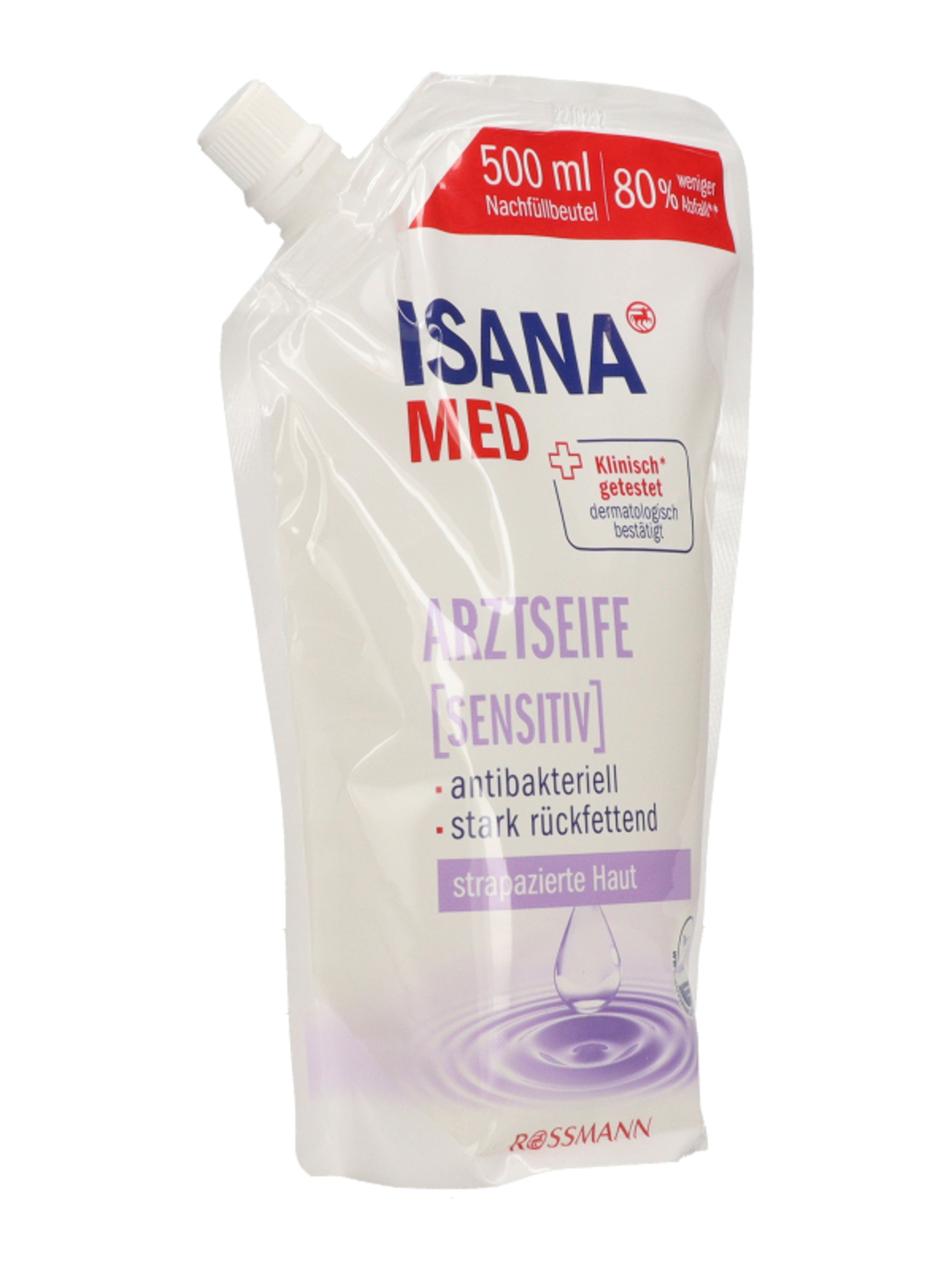 Isana Sensitiv orvosi folyékony szappan, utántöltő - 500 ml-6
