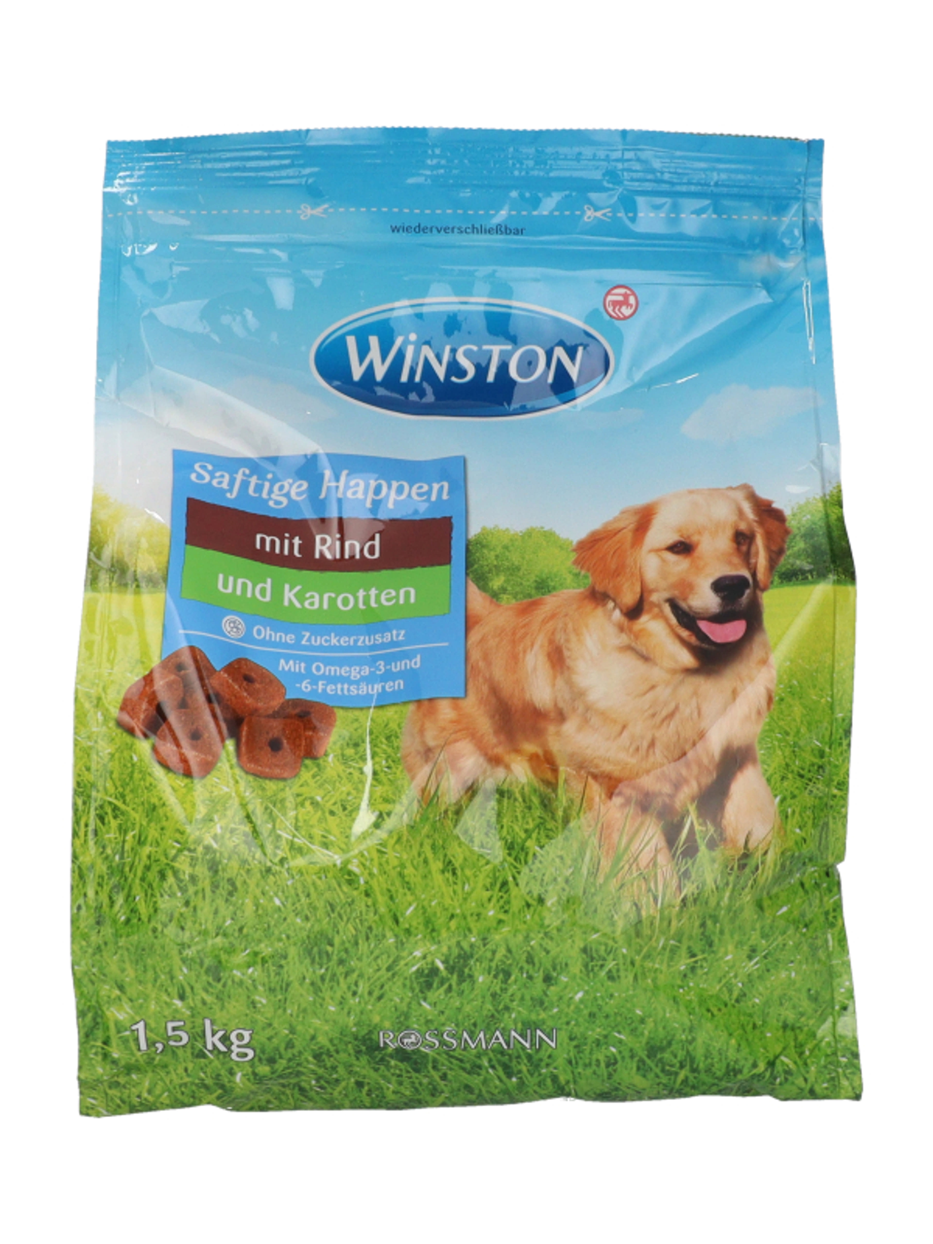Winston szárazeledel kutyáknak, szaftos falatok - 1,5 kg-4