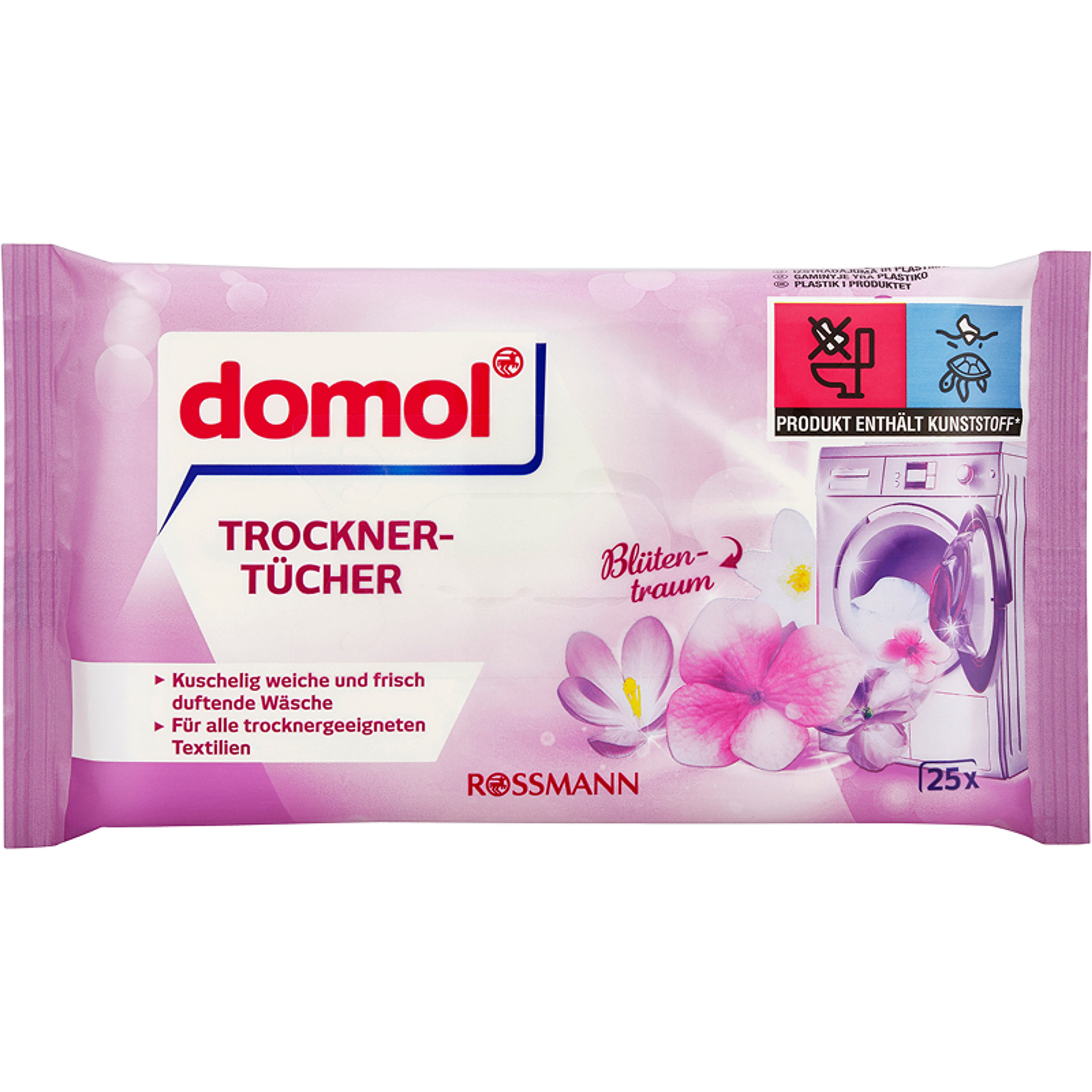 Domol szárítógéphez illatosító kendő - 25 db