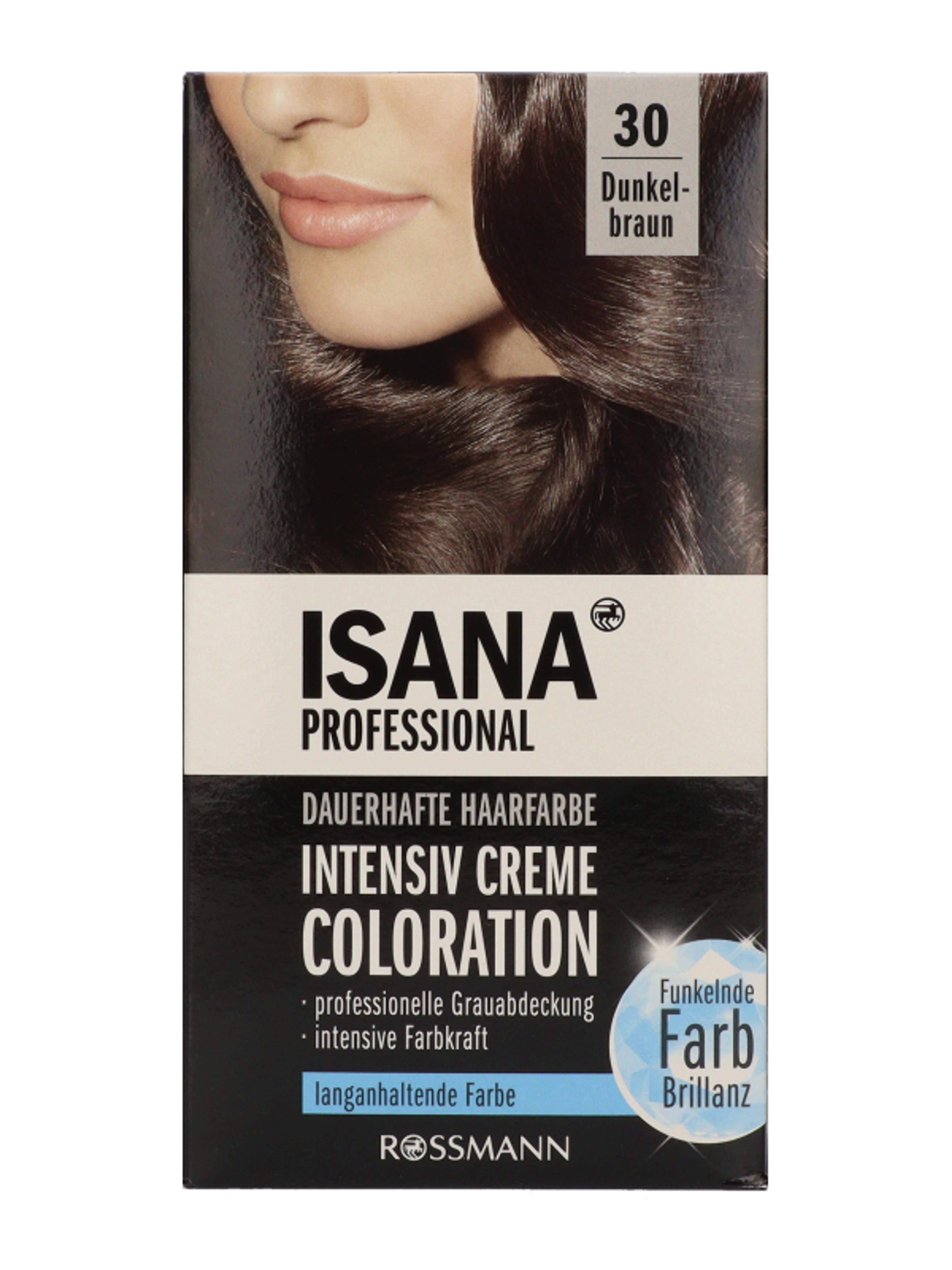 Isana Professional intenzív krémhajfesték /30 sötét barna - 1 db