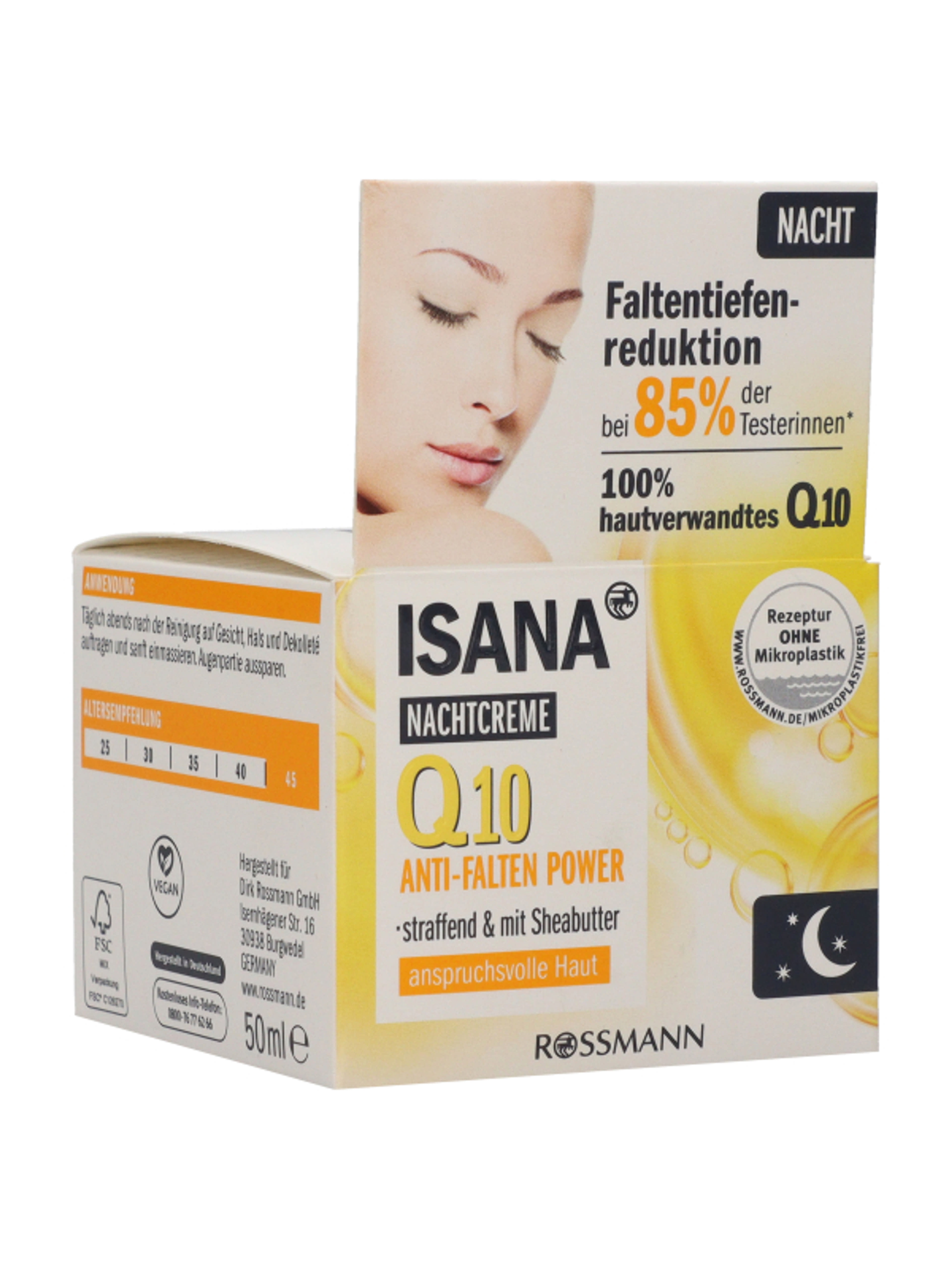 Isana Q10 LSF15 revitalizáló éjszakai arckrém - 50 ml-6