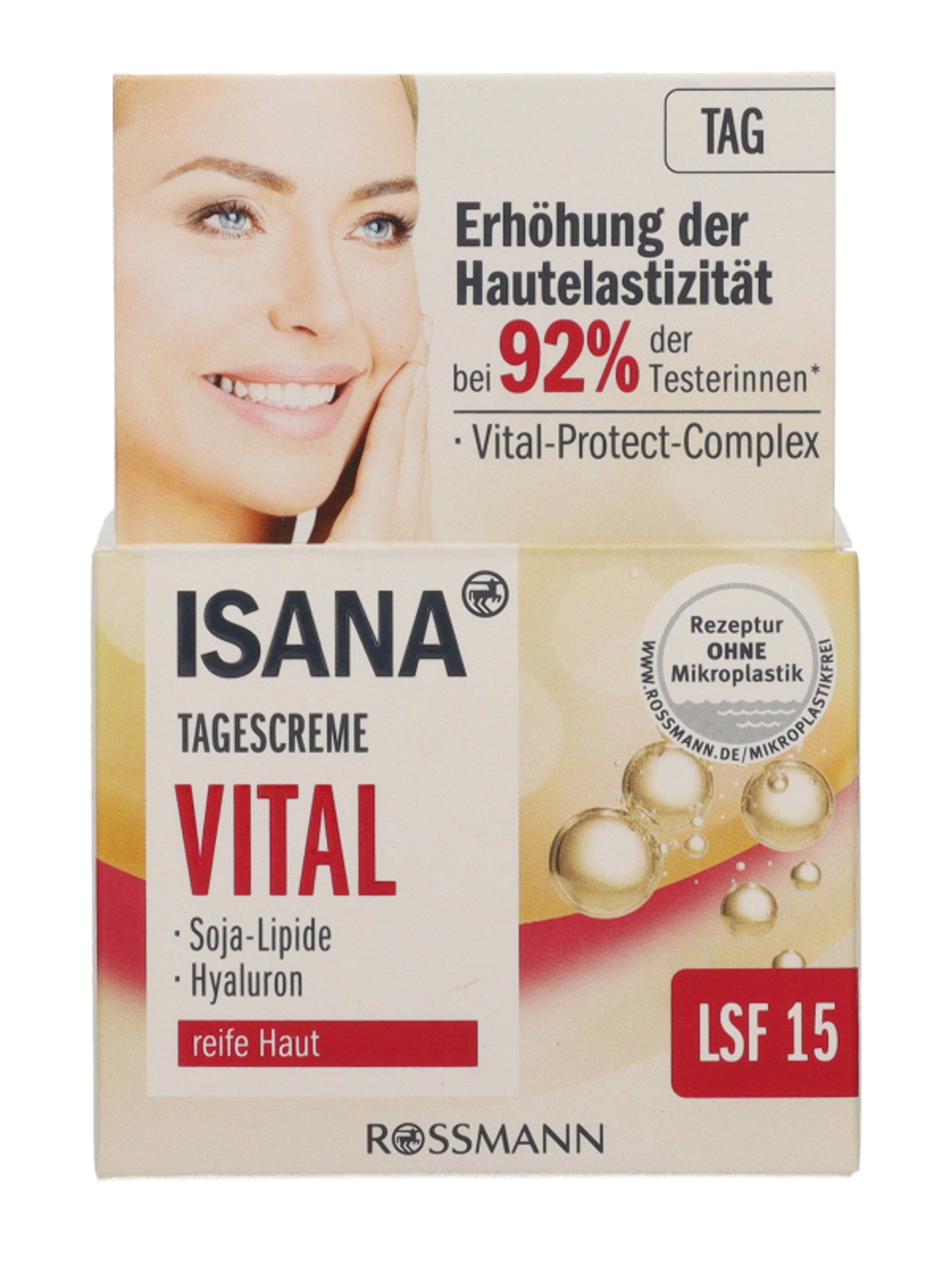 Isana Vital nappali krém F15 - 50 ml-3