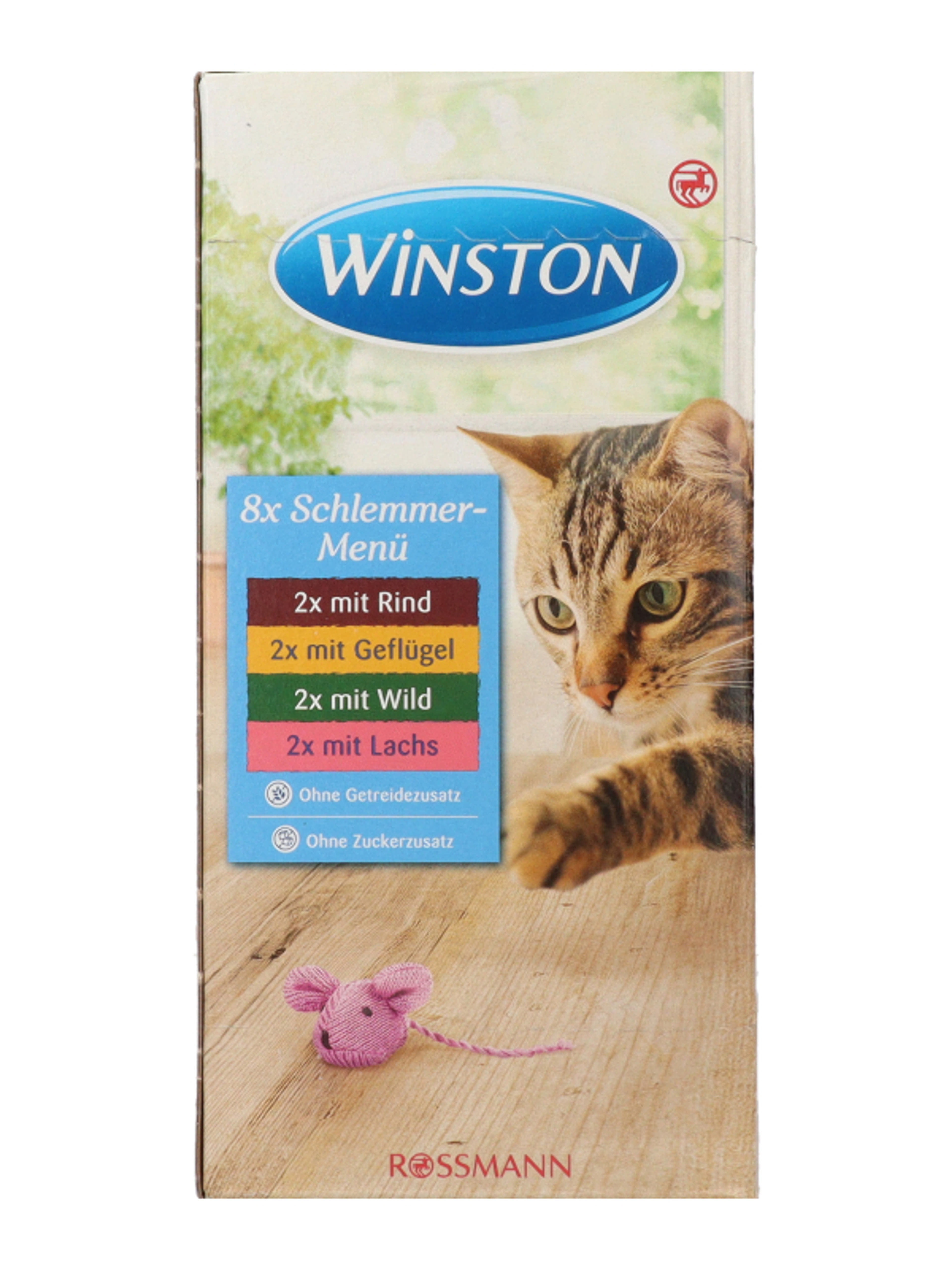 Winston Fenséges Menü alutál macskáknak, (8x100 g) - 800 g-4