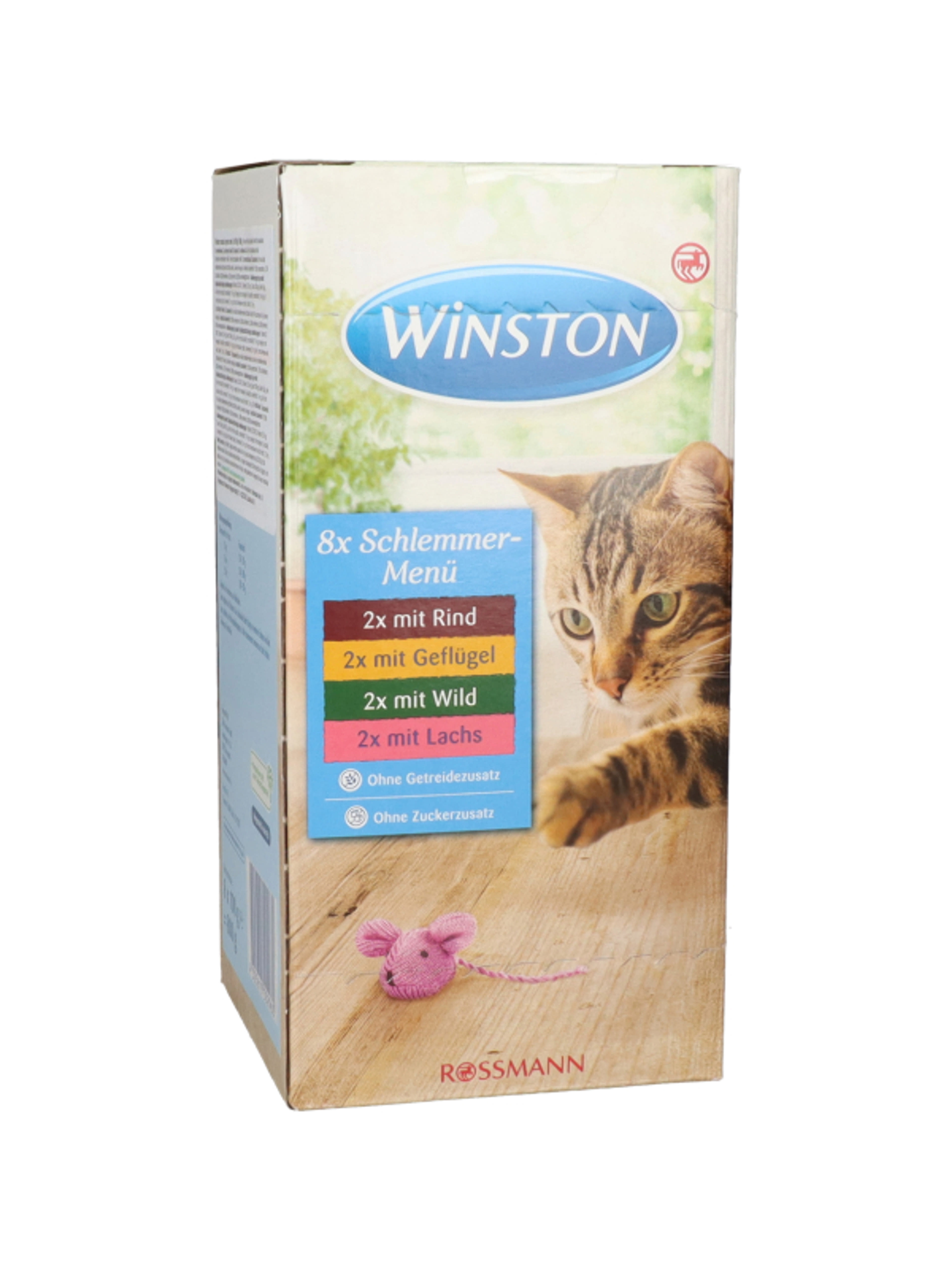 Winston Fenséges Menü alutál macskáknak, (8x100 g) - 800 g-3