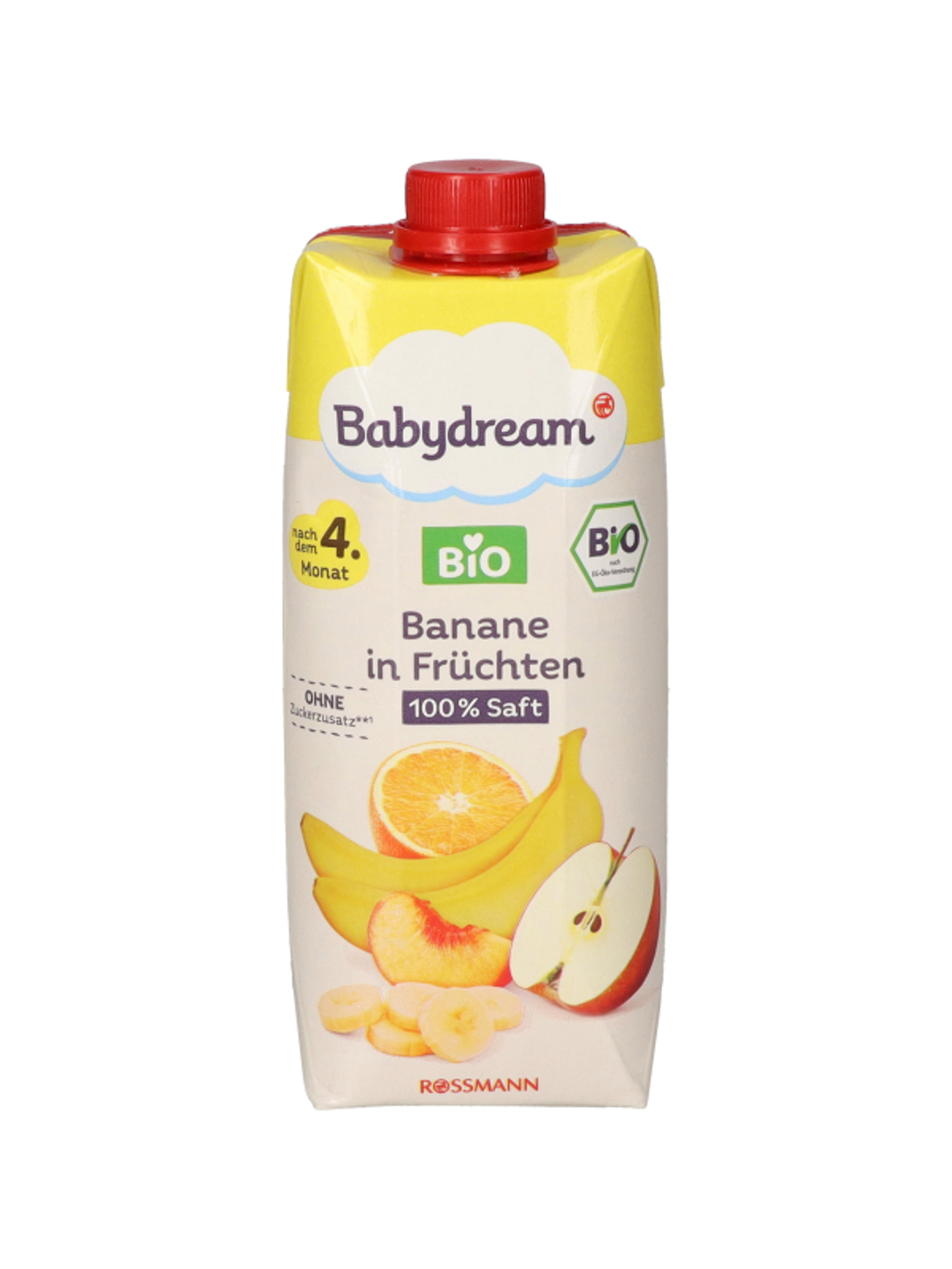Babydream Bio Ital Tetradobozos Vegyes Gyümölcs Banánnal 4 Hónapos Kortól - 500 ml-2