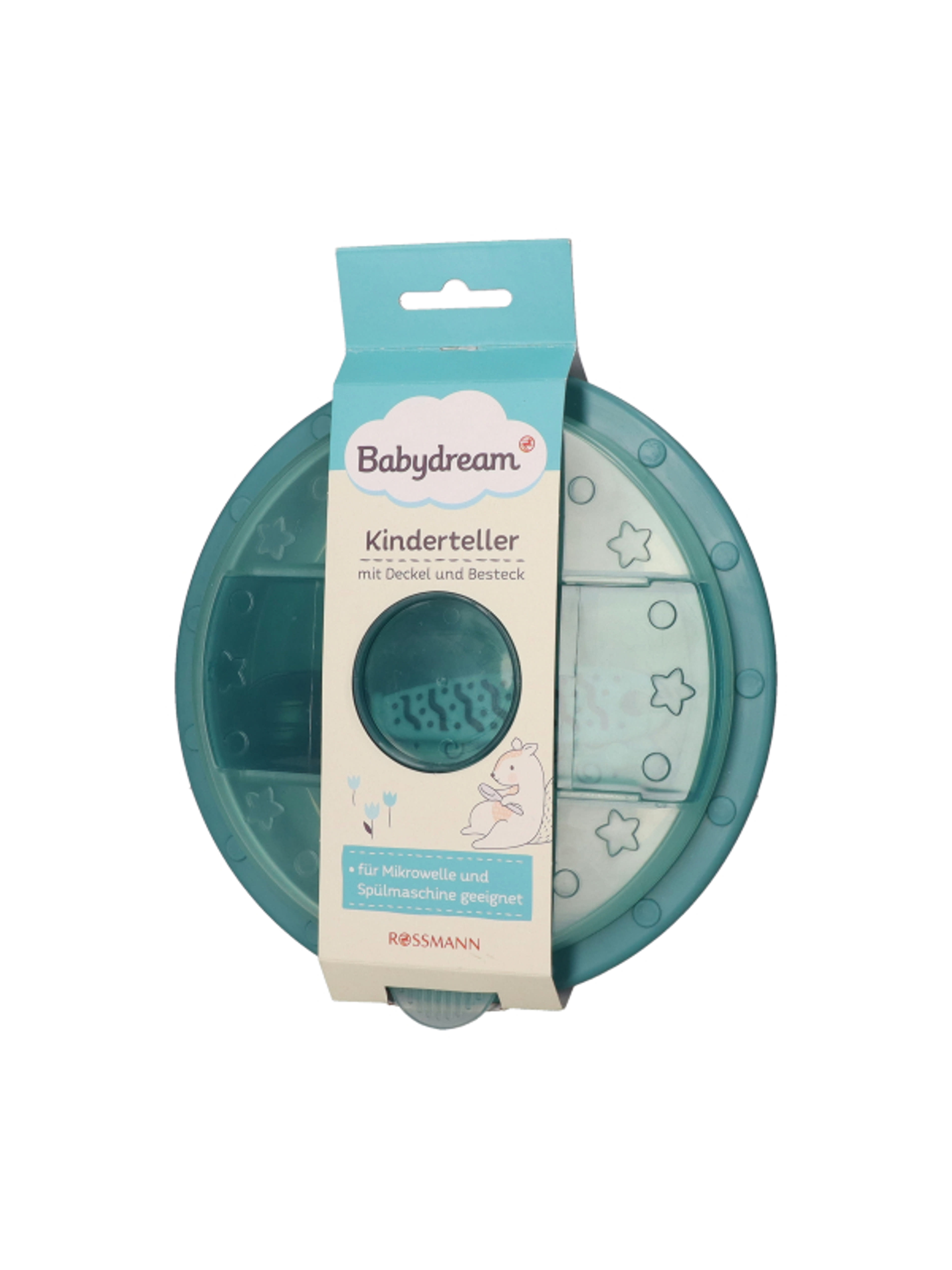 Babydream  gyerektányér evőeszközzel - 1 db-4