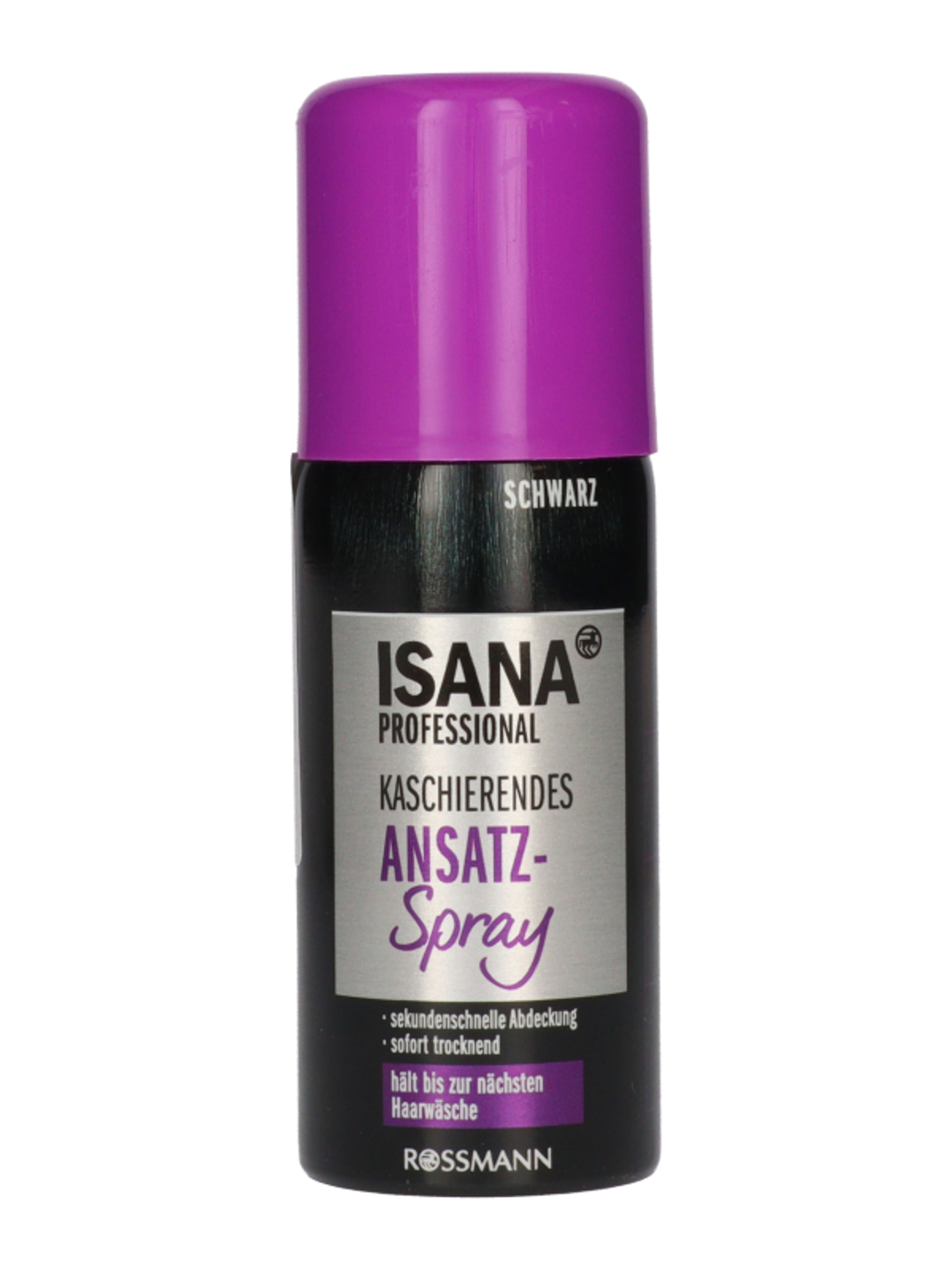 Isana Hair Fekete Hajszínező spray - 75 ml-2