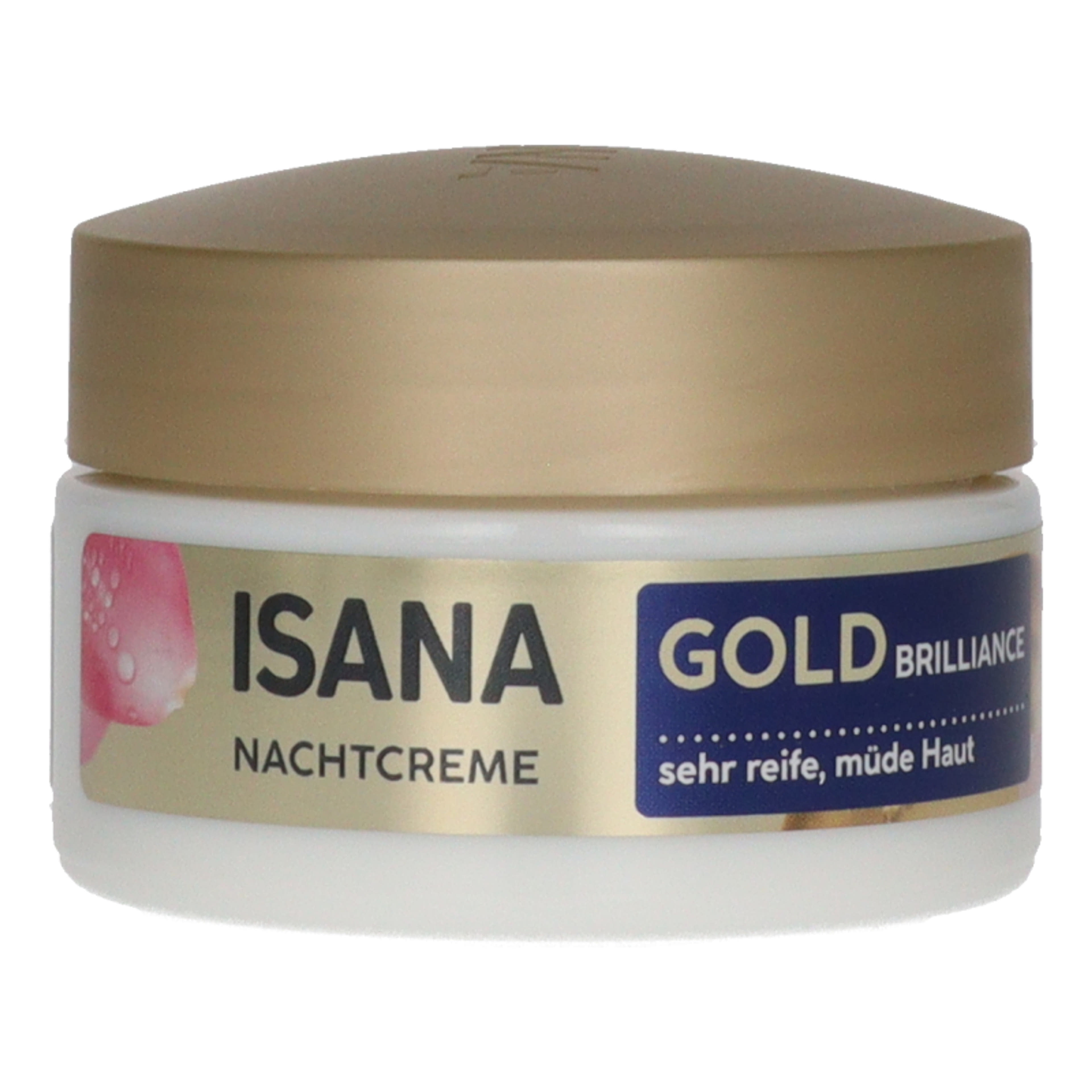 Isana Gold Brilliance éjszakai arckrém - 50 ml-4