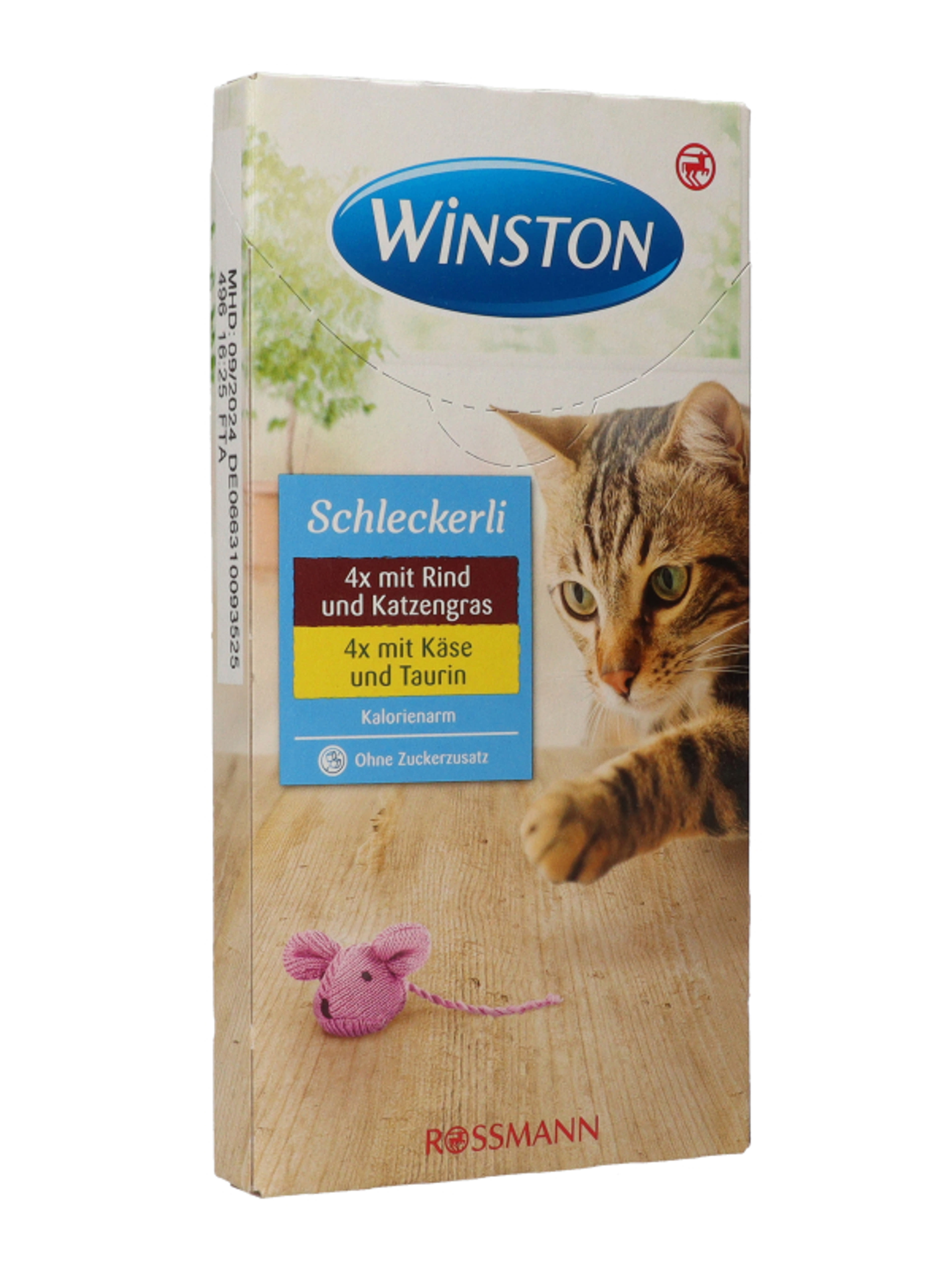 Winston jutalomfalat macskáknak sajt/marhahús - 120 g-5