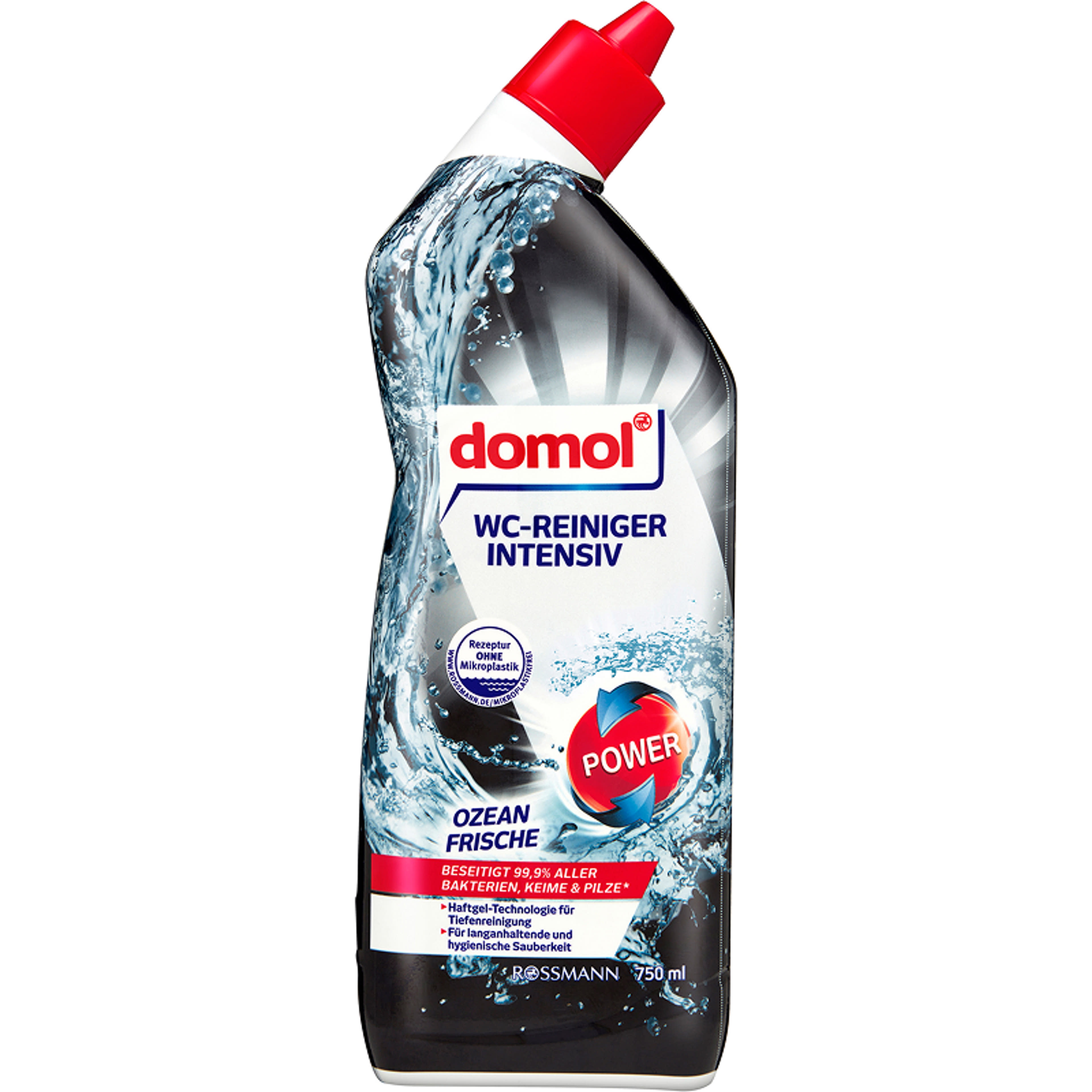 Domol Intenzív WC-tisztító gél óceán illattal - 750 ml