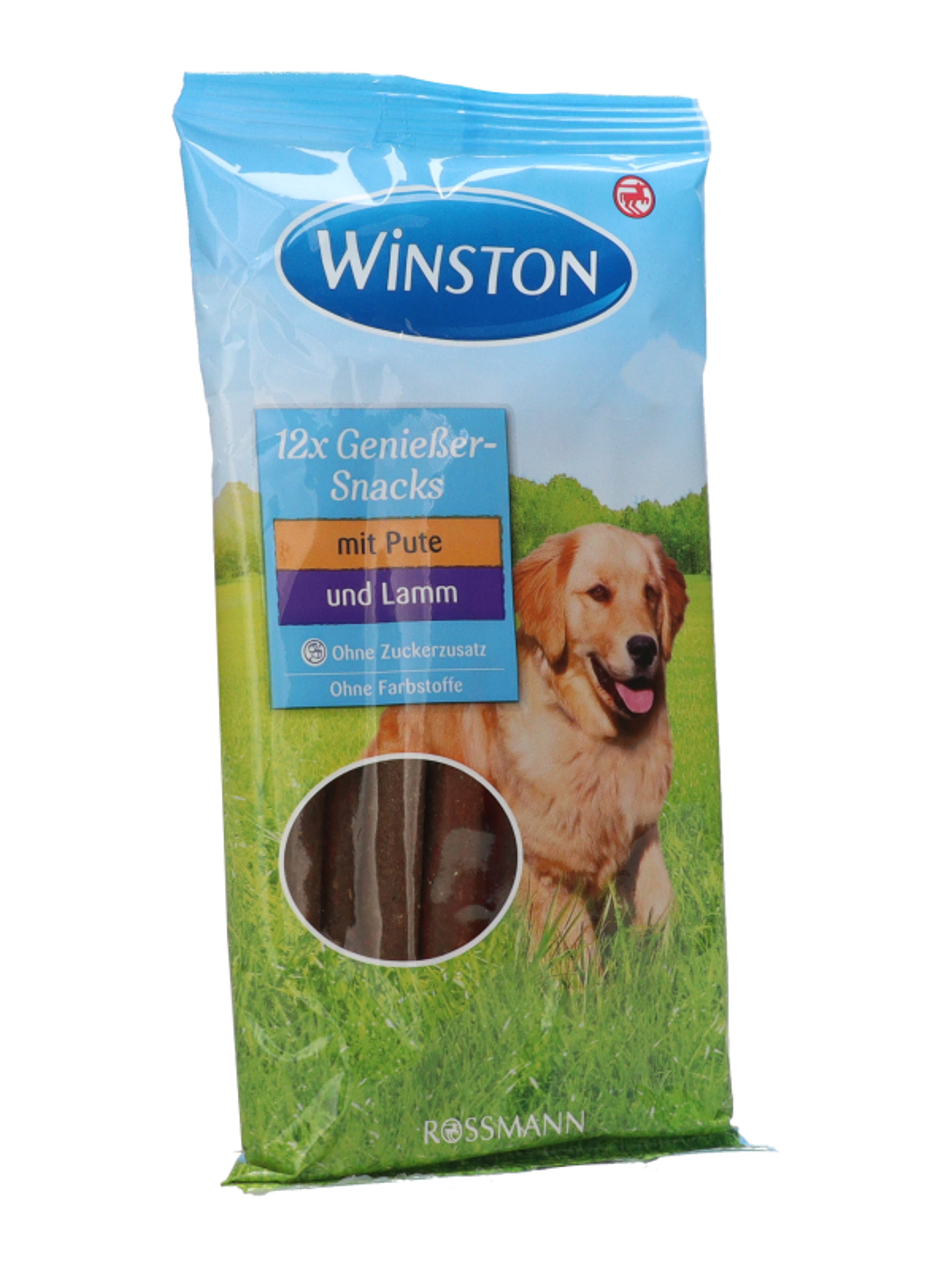 Winston jutalomfalat kutyáknak, pulyka és bárány - 12db-70 g-5