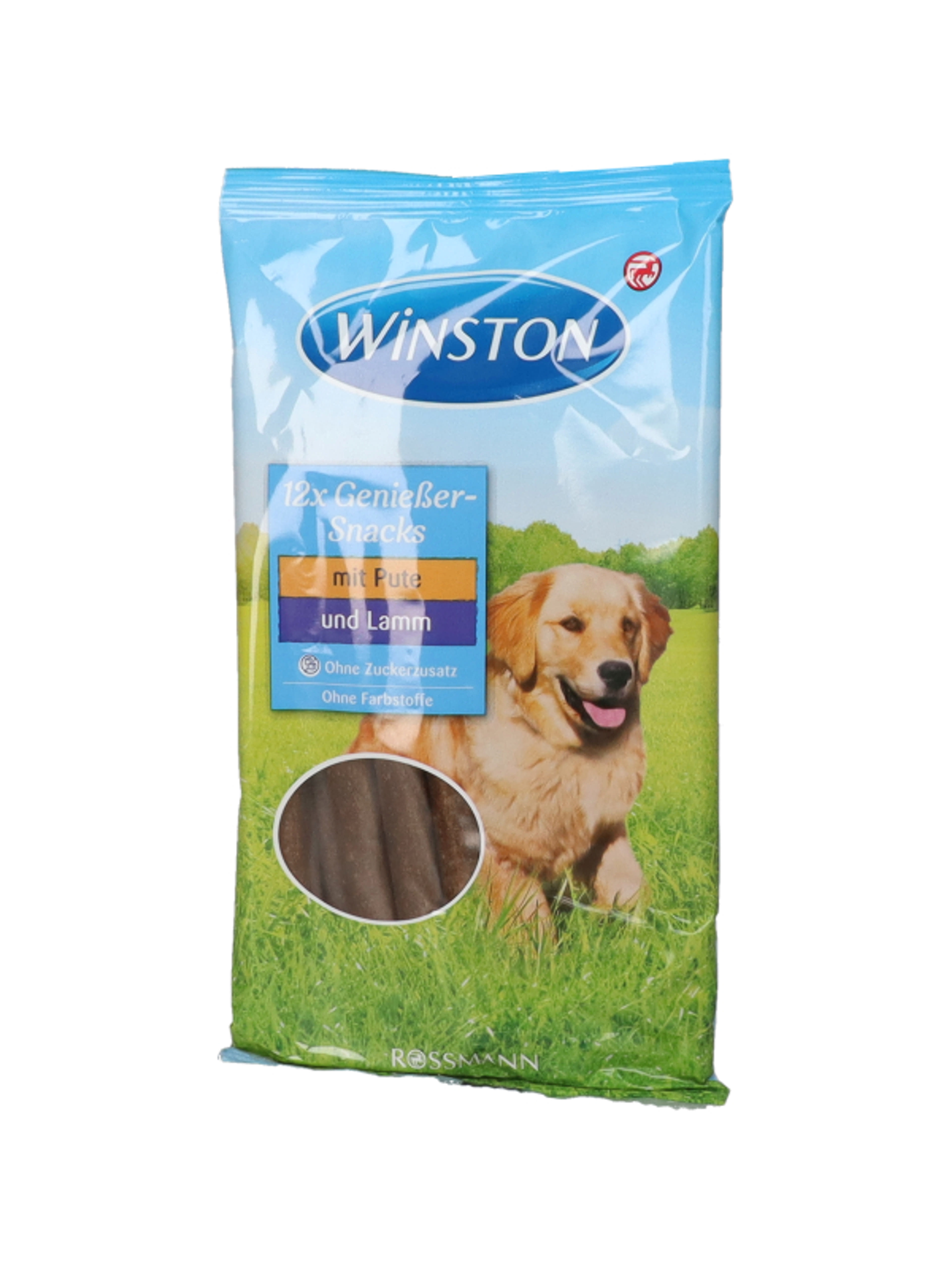 Winston jutalomfalat kutyáknak, pulyka és bárány - 12db-70 g-5