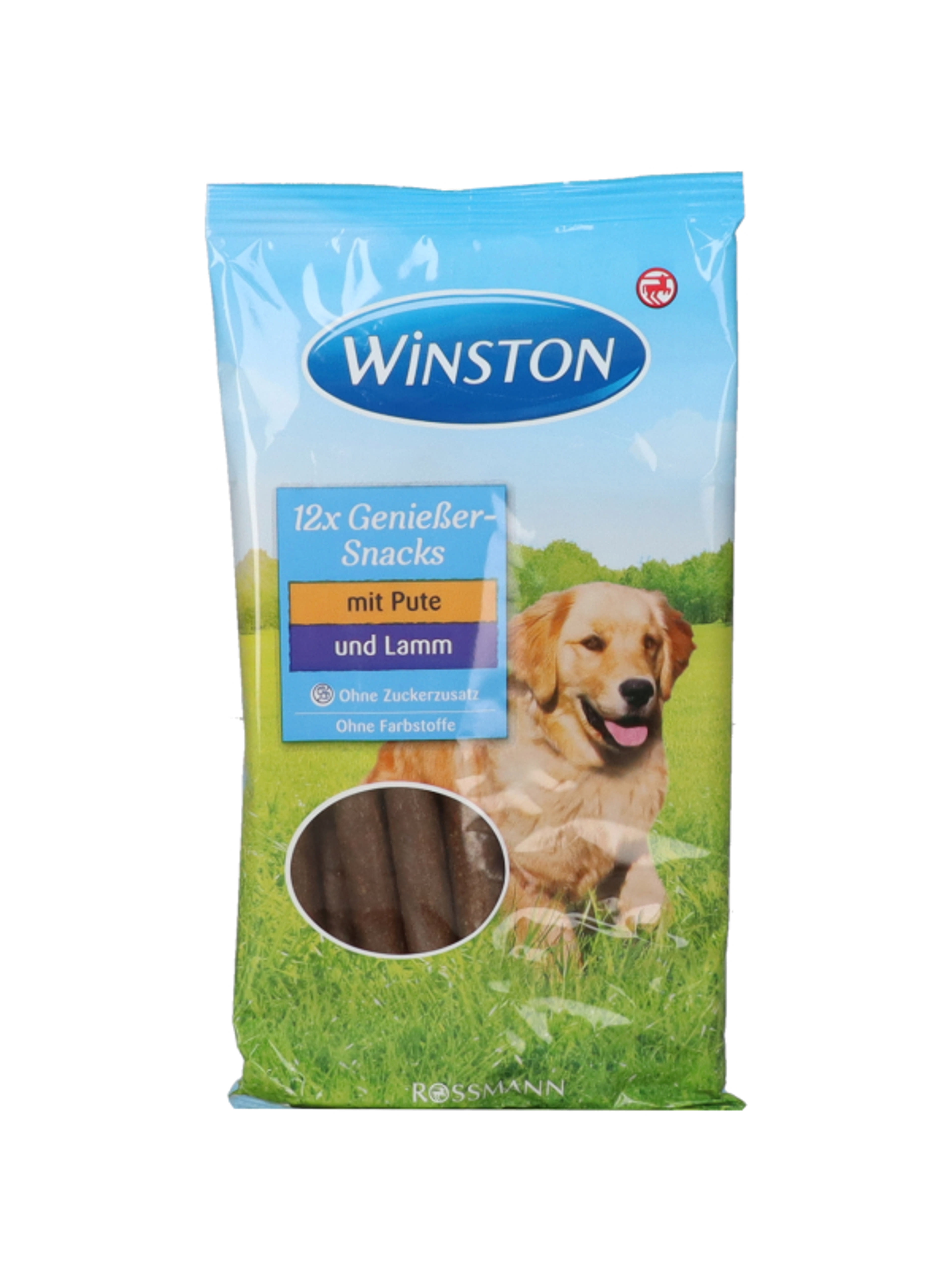 Winston jutalomfalat kutyáknak, pulyka és bárány - 12db-70 g-2